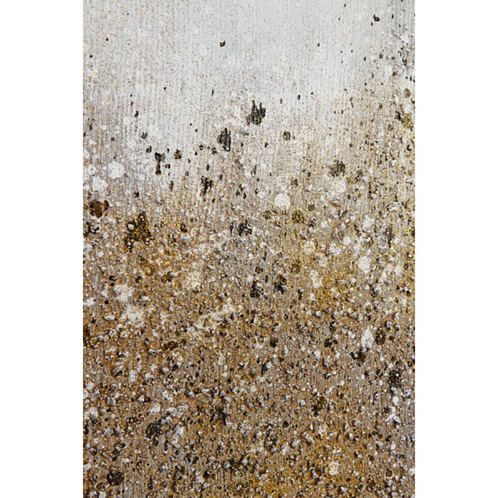 CosmoLiving by Cosmopolitan Gold Contemporary Abstract Wall Art Set