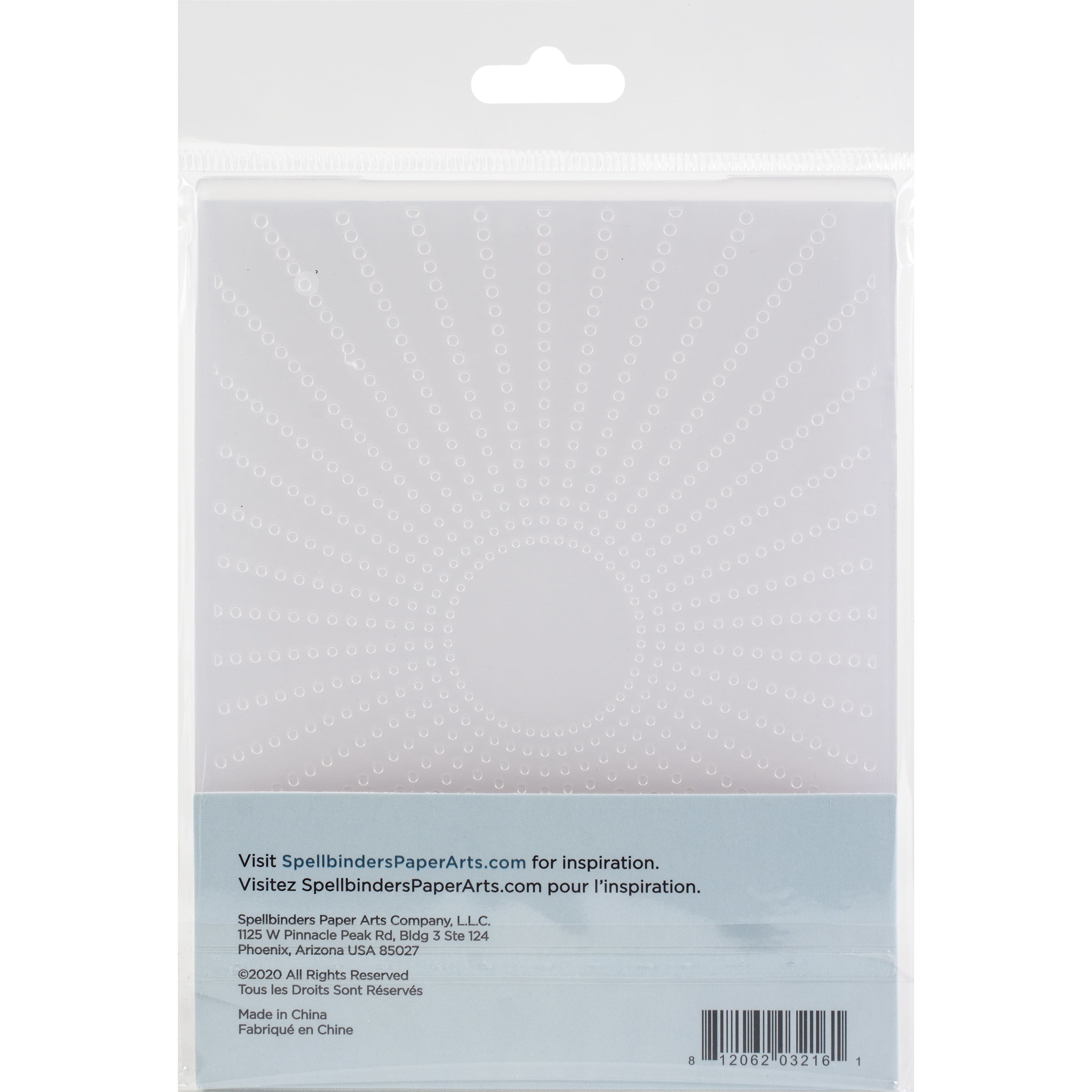 Spellbinders® Sun Rays Embossing Folder