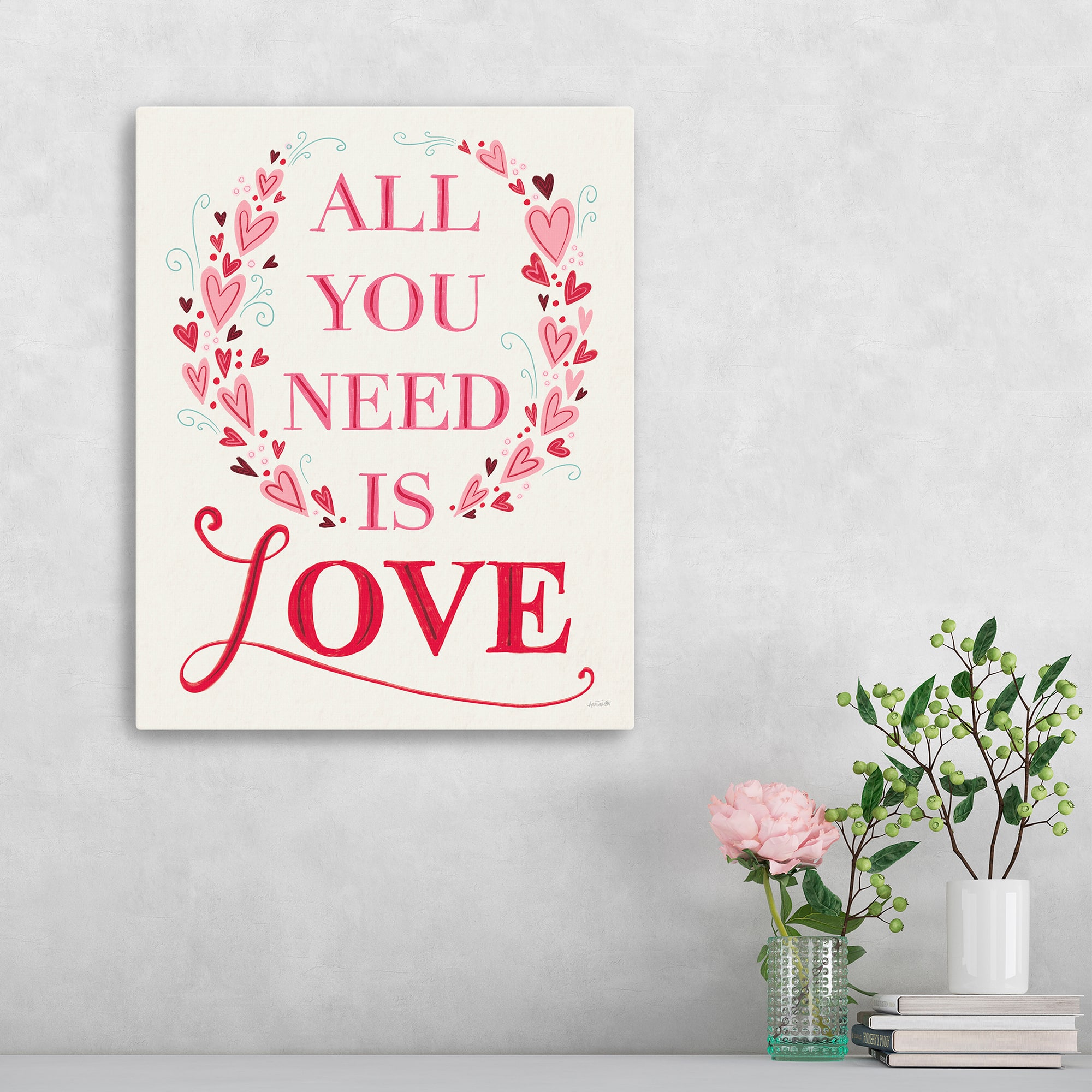 Love is Kind IV Canvas Giclée Art
