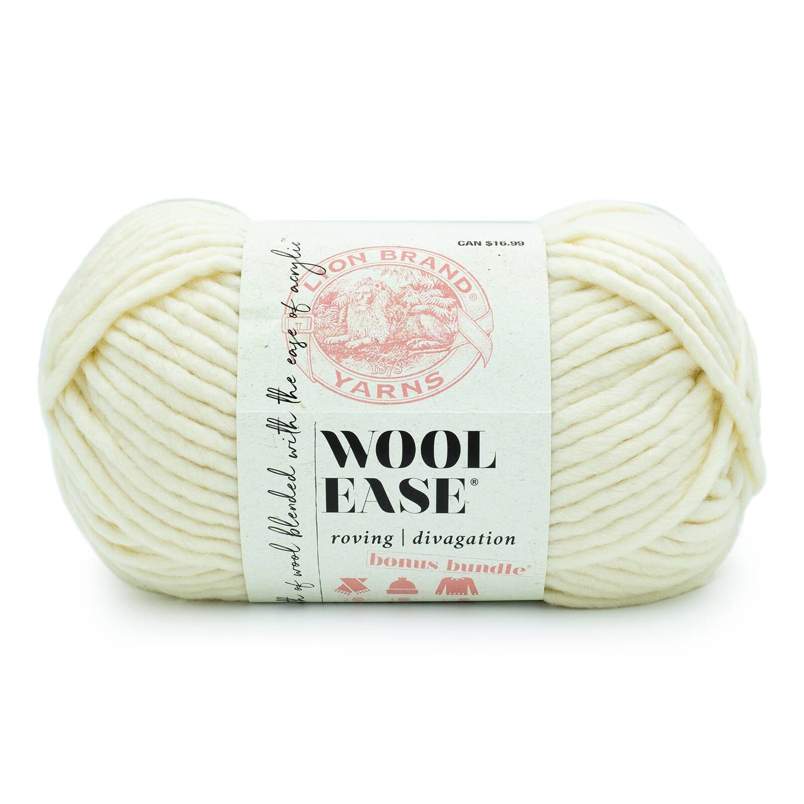 Lion Brand® Wool-Ease® Roving Bonus Bundle Yarn