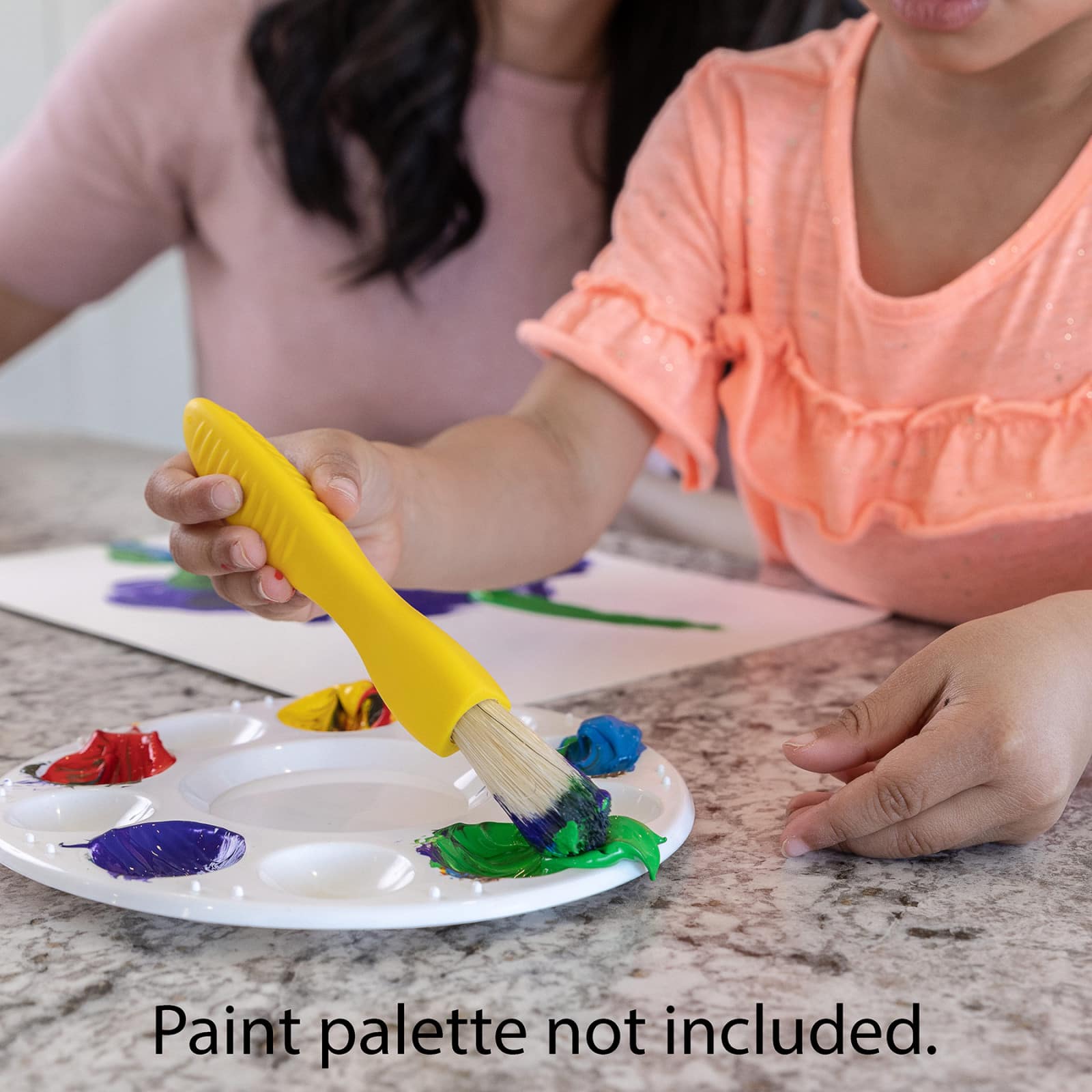 Ready2Learn™ Triangle Grip Paint Brushes, 2 Packs of 6