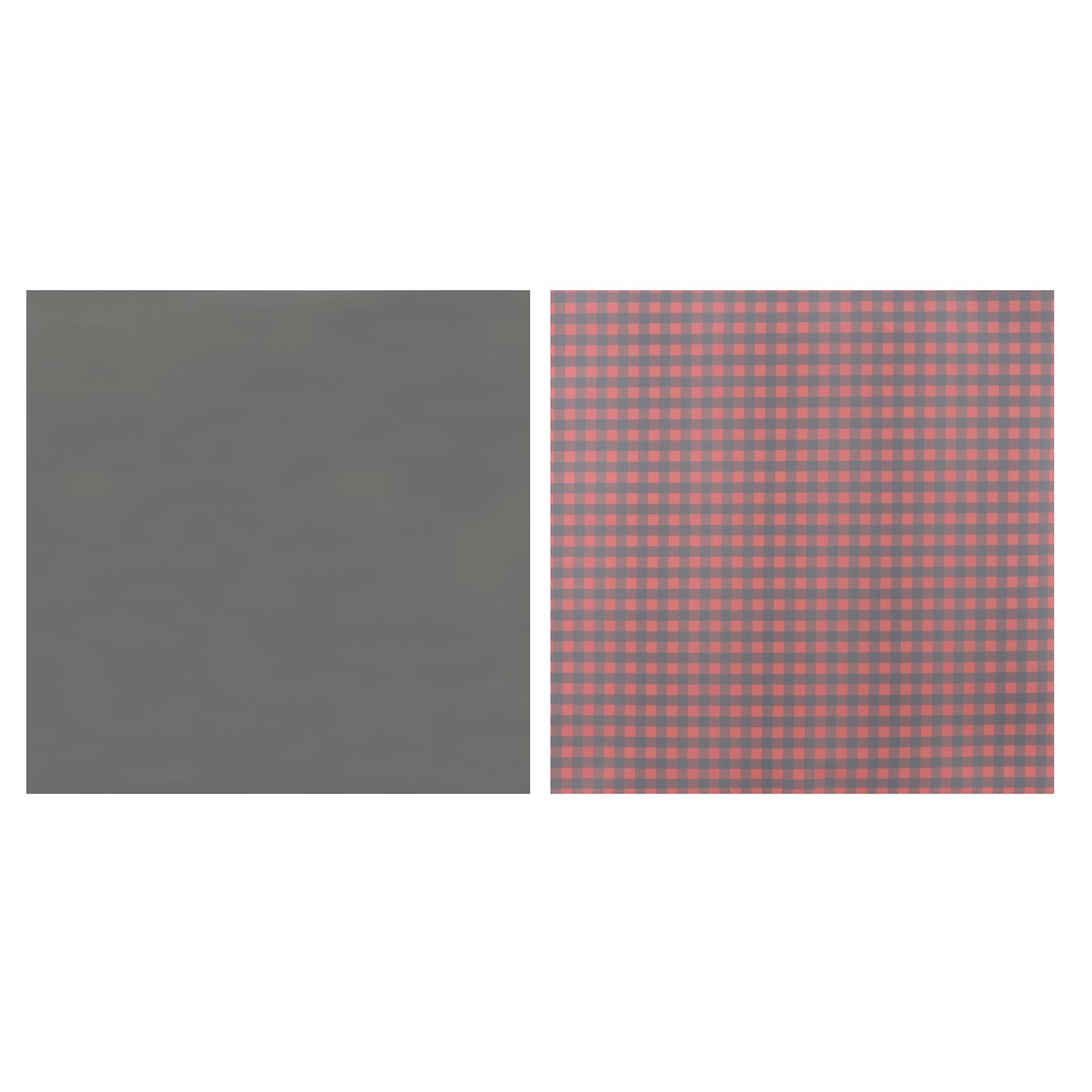 Red & Black Plaid Sublimation Sheets by Make Market®