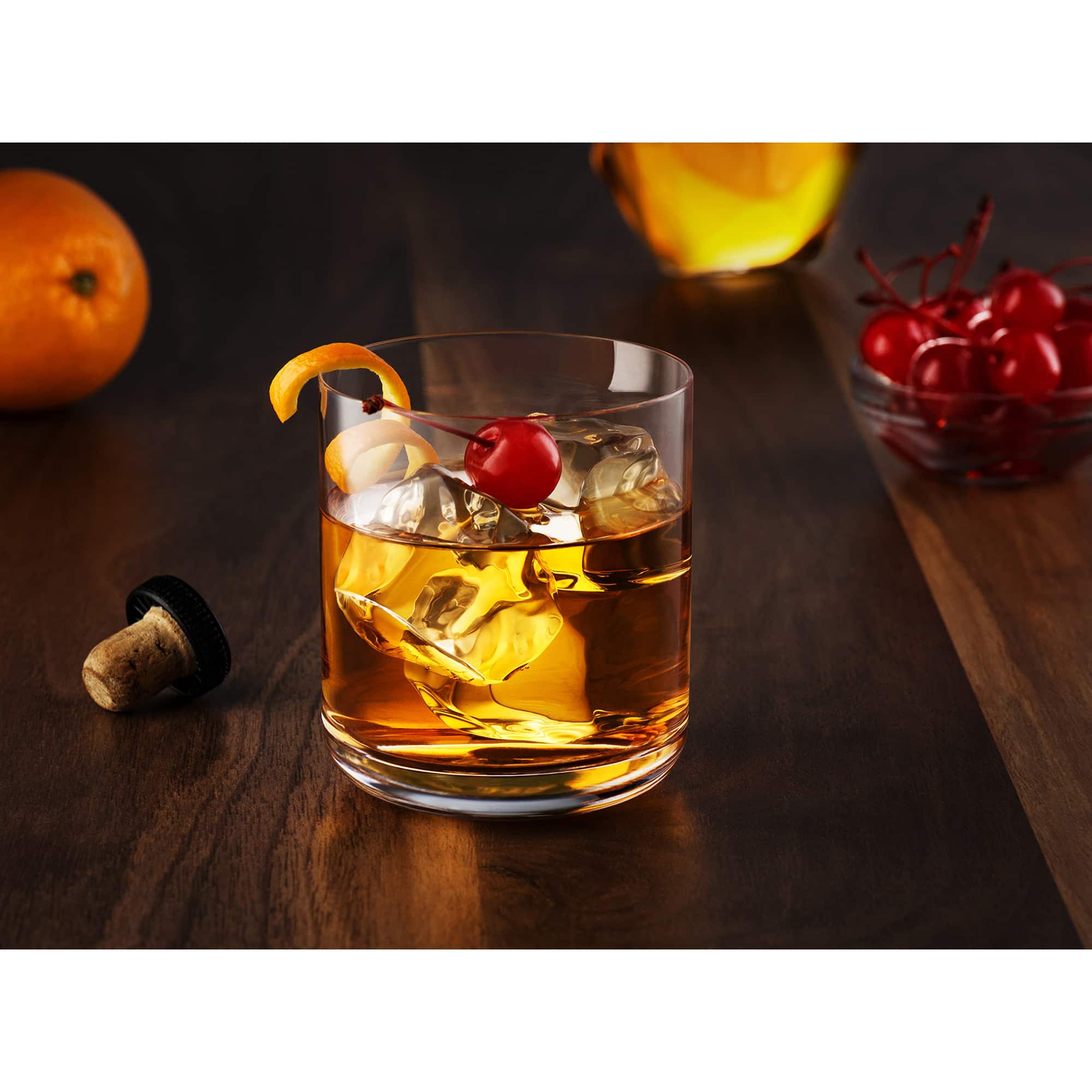 JoyJolt® 10oz. Nova Crystal Whiskey Glasses, 4ct.