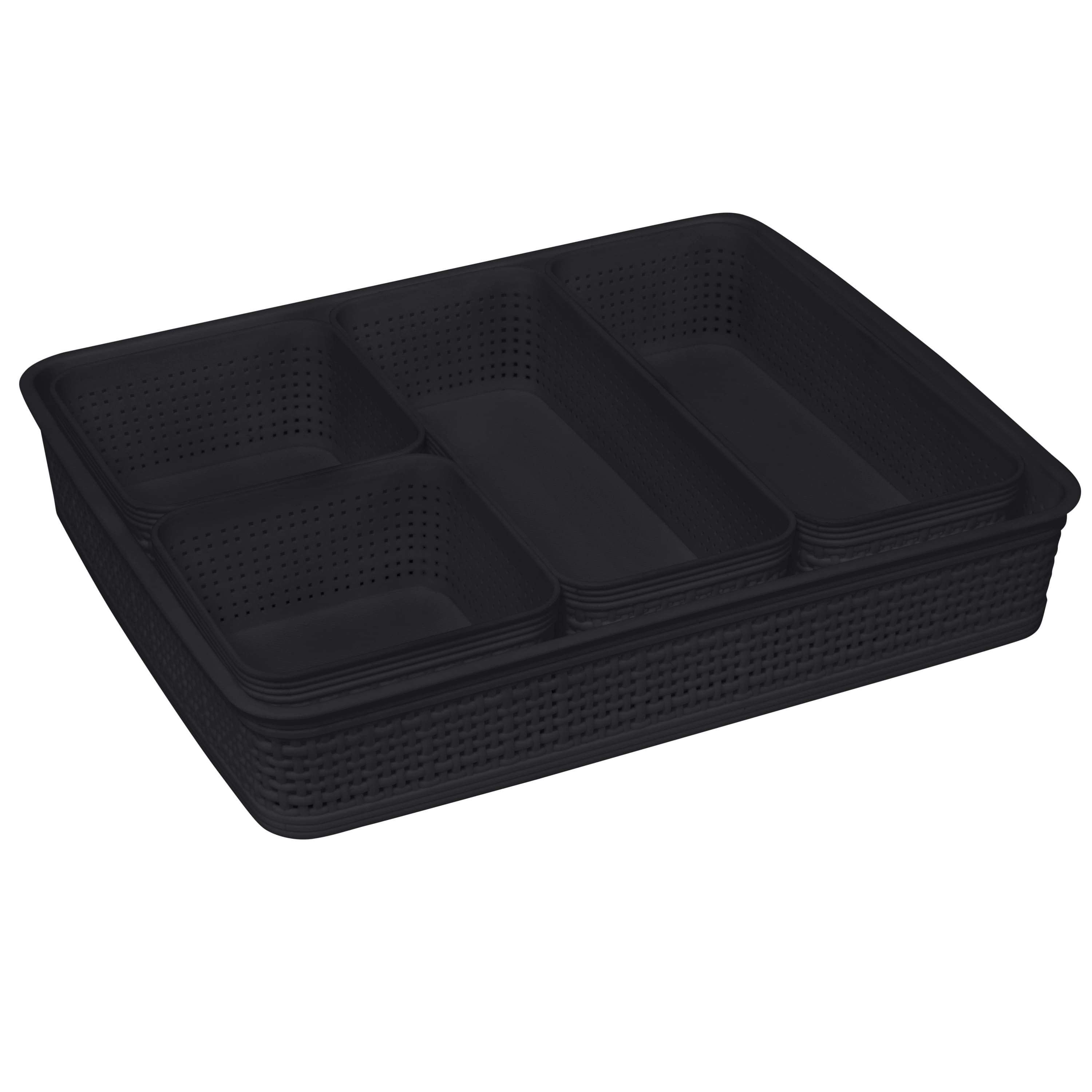 Simplify 5-Piece Organizing Basket Set