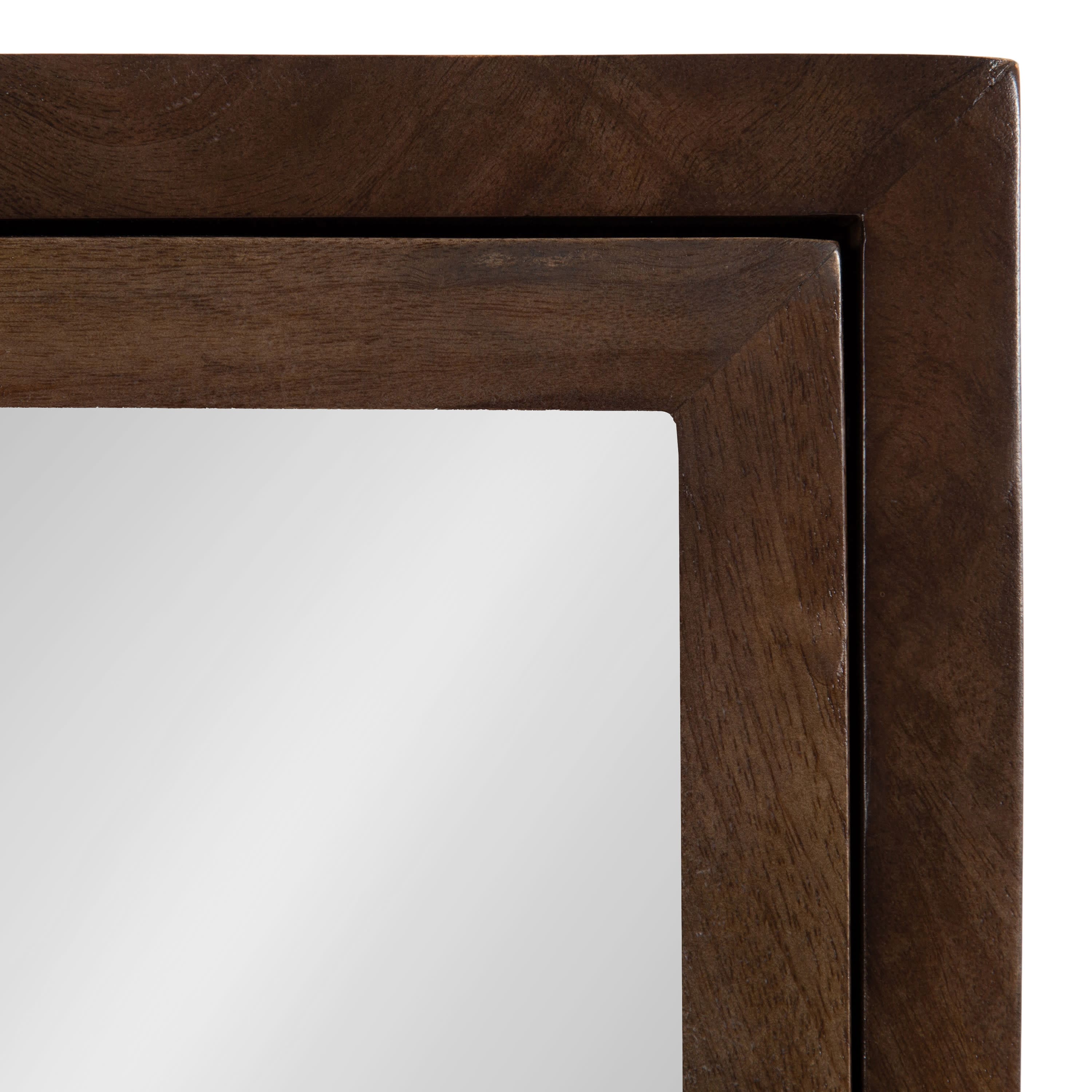 Kate and Laurel Mezzeta Bathroom Cabinet with Mirror