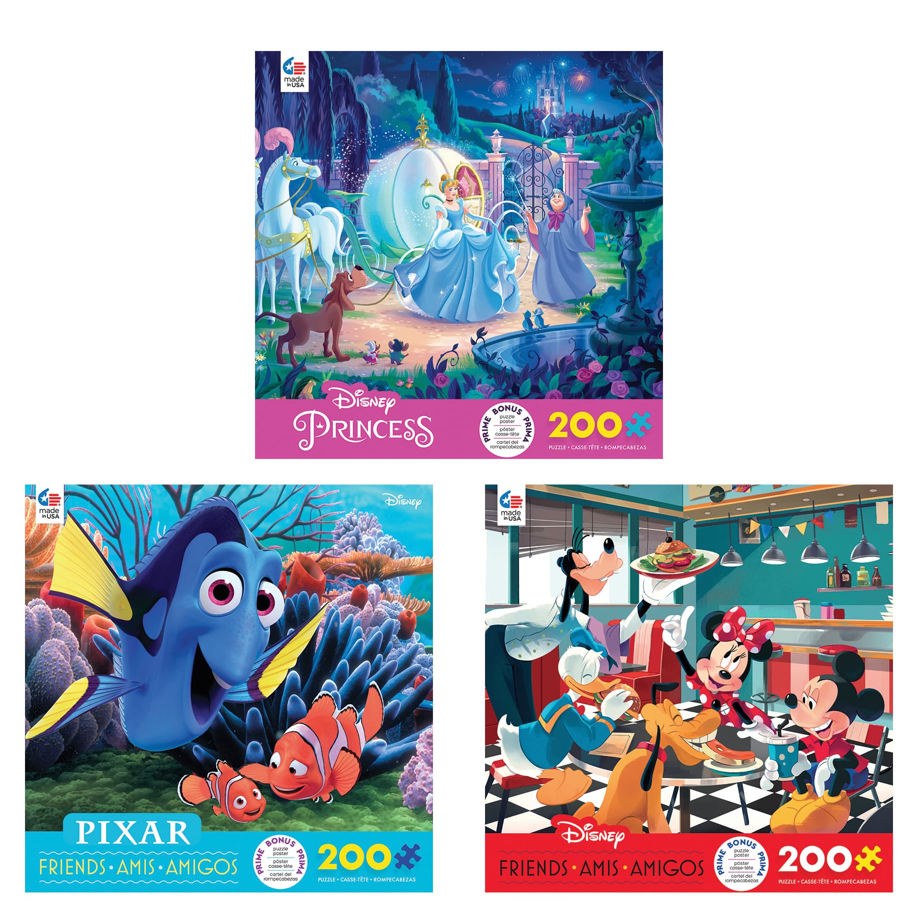 Assorted Ceaco® Disney® 200 Piece Disney Friends