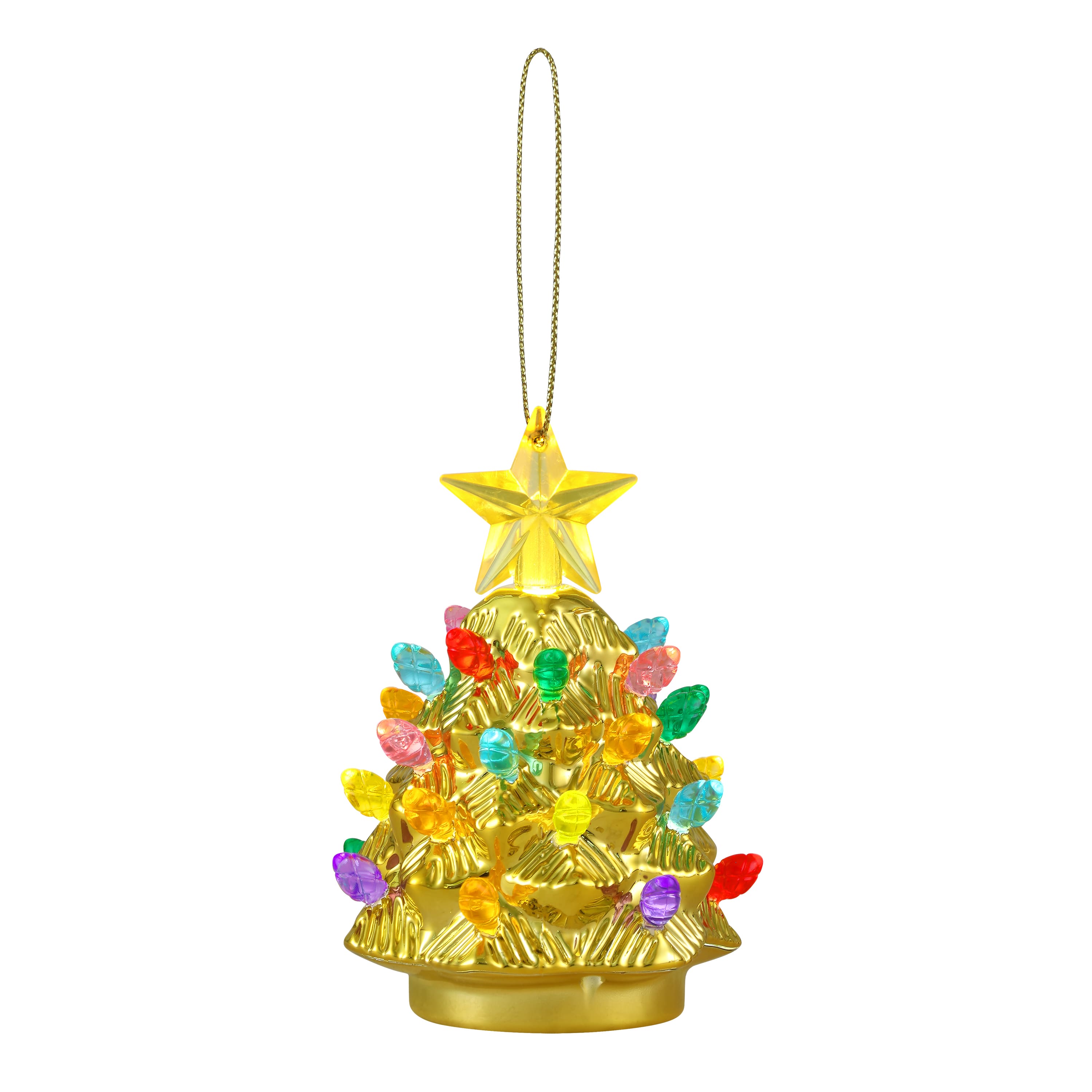 Mr. Christmas 4" Electroplated Shatterproof Tree Ornament