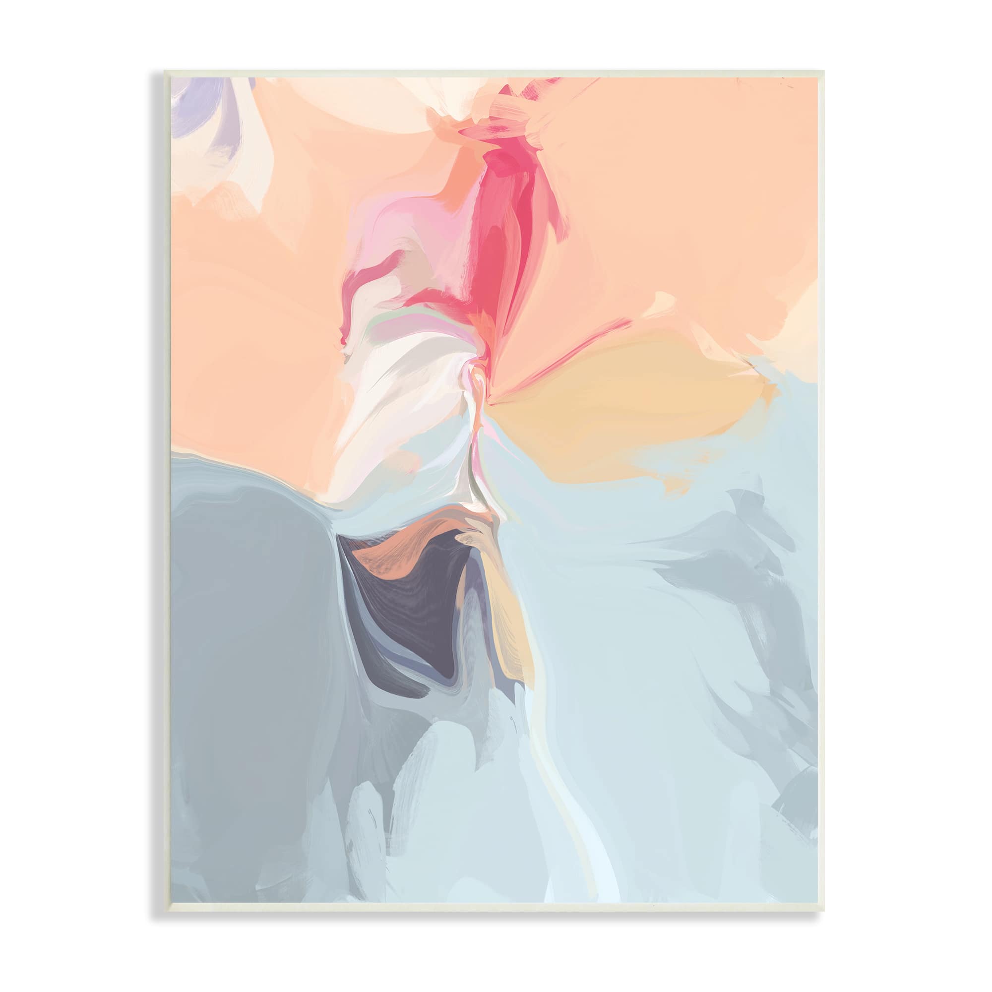 Stupell Industries Abstract Fluid Human Figure Dancing Movement Wall Plaque