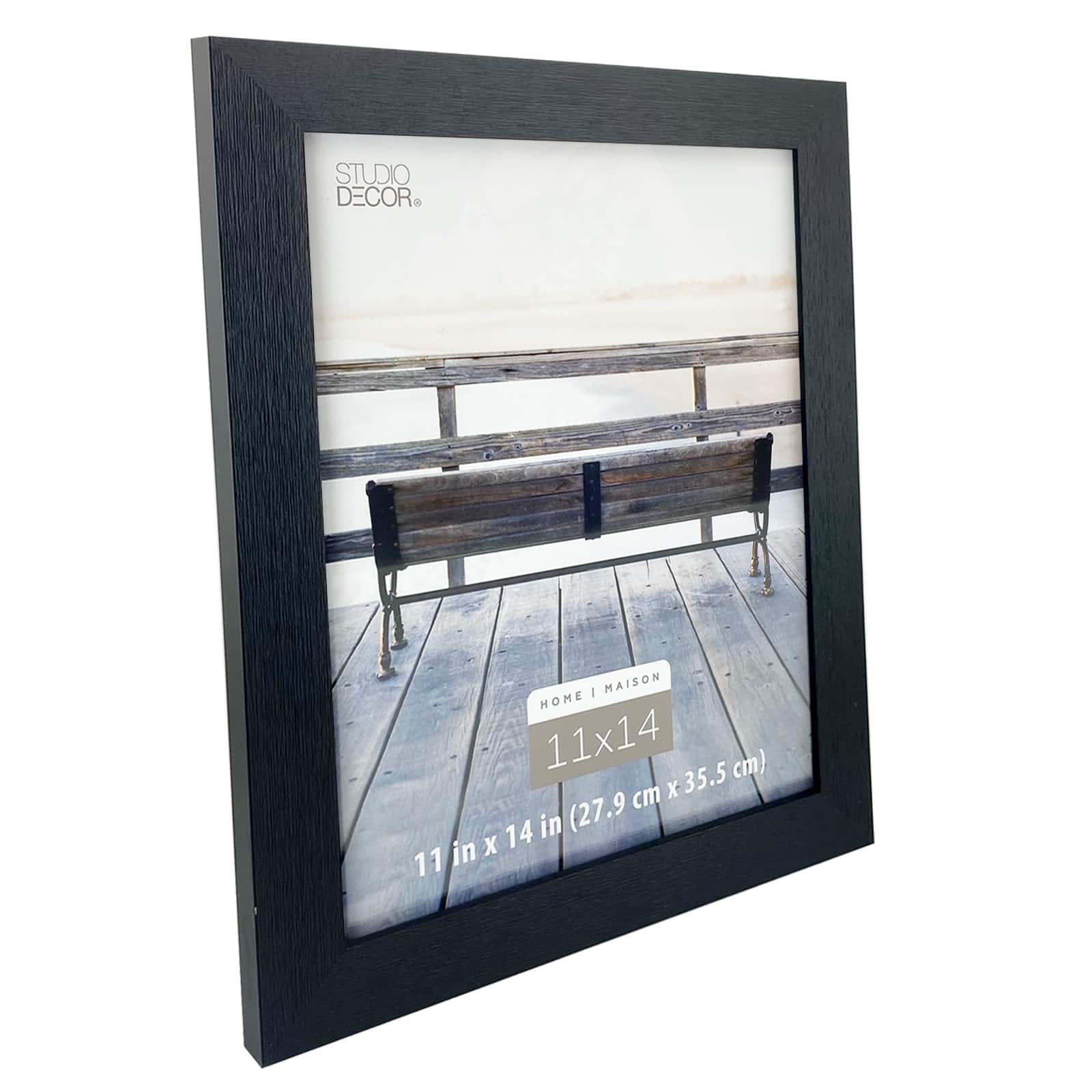 Home Distressed Black Frame by Studio Décor®