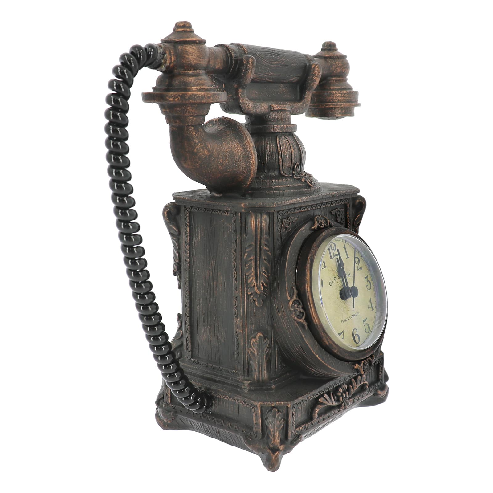 8" Old Salem Antique Clock Phone Tabletop Décor by Ashland®