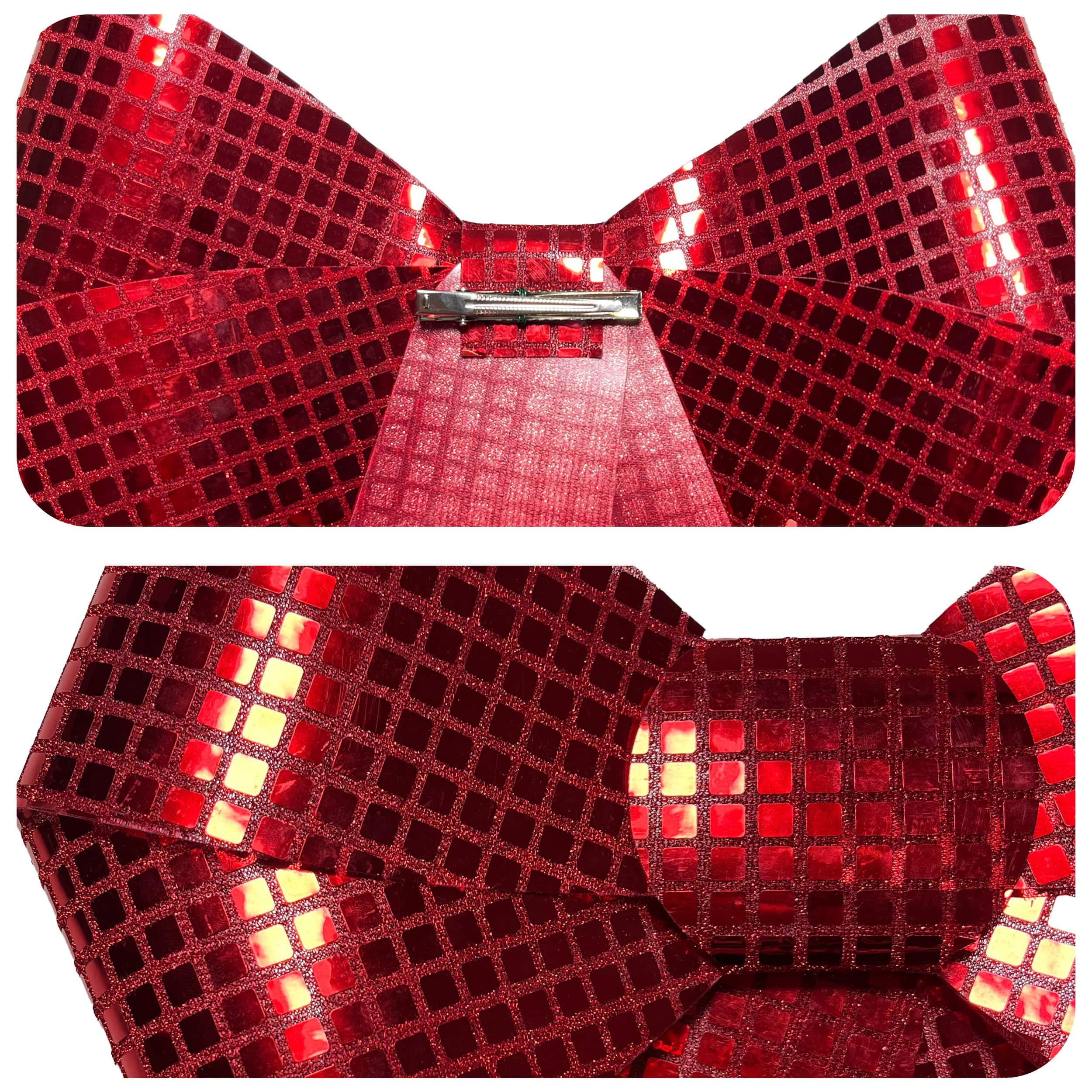 18" Red Disco PVC Bow by Celebrate It®