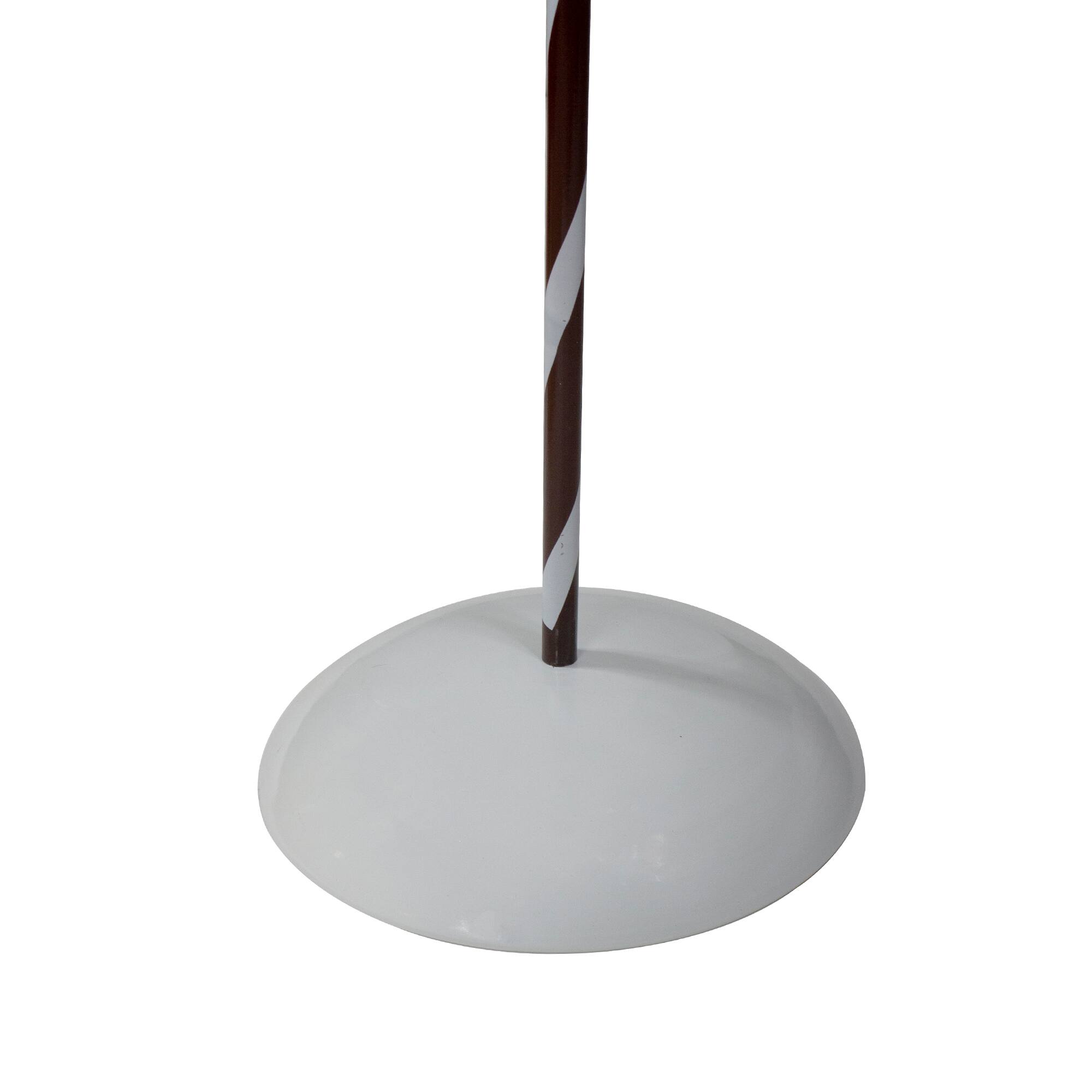 Solar-Powered North Pole Light Up Lantern Post Christmas Sign - 49.75"