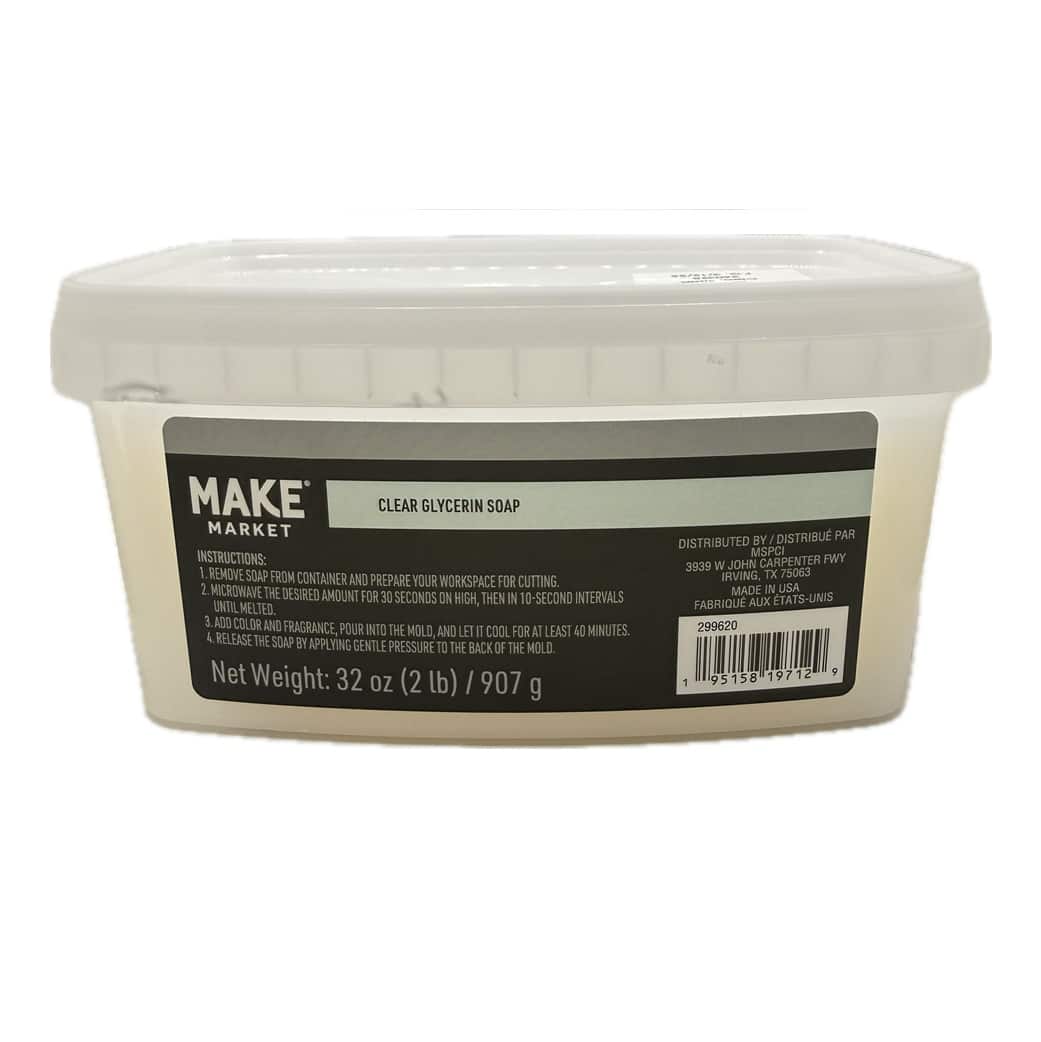 2lb. Clear Glycerin Soap Base by Make Market®