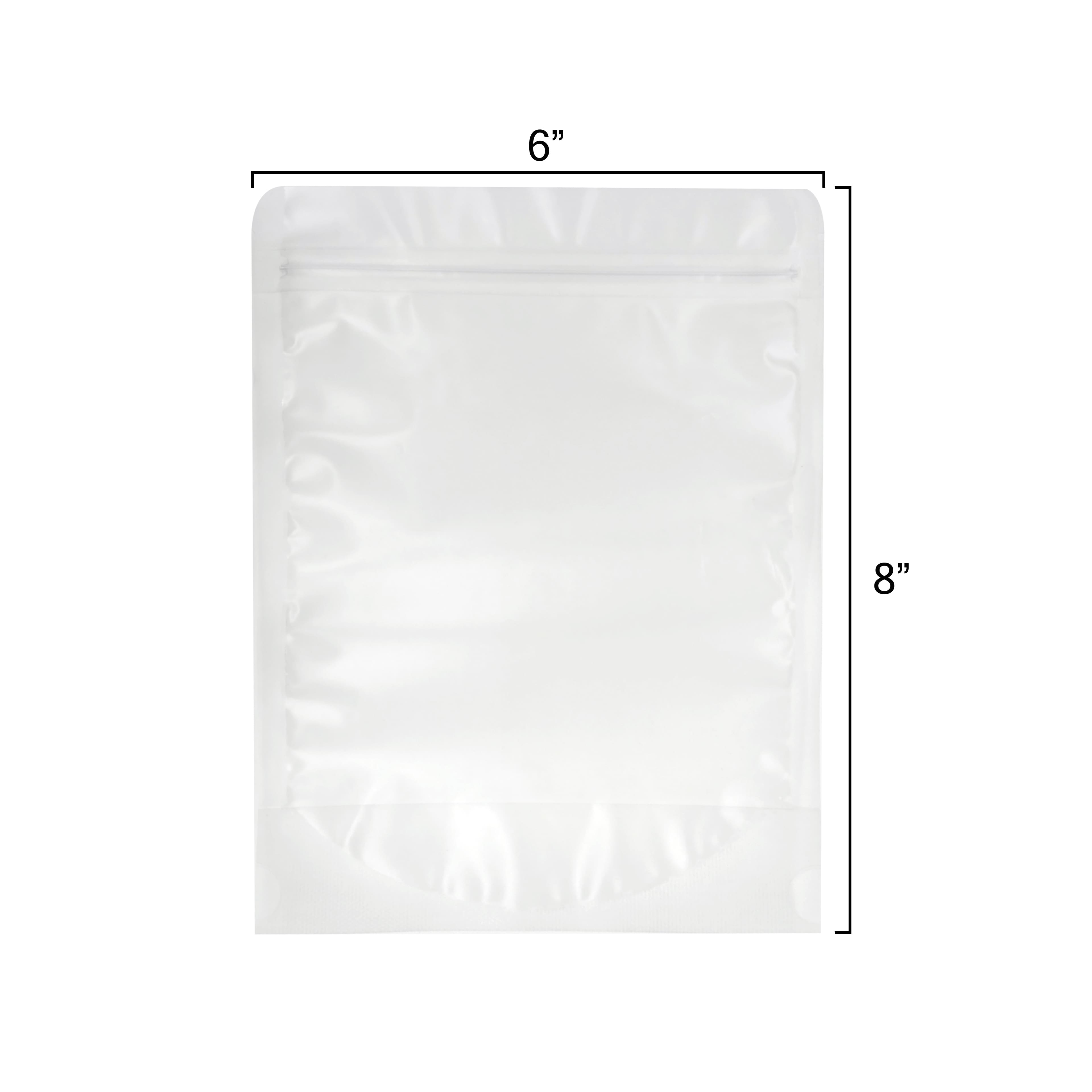 12 Packs: 25 ct. (300 total) 6" x 8" Clear Resealable Mylar Bags by Make Market®