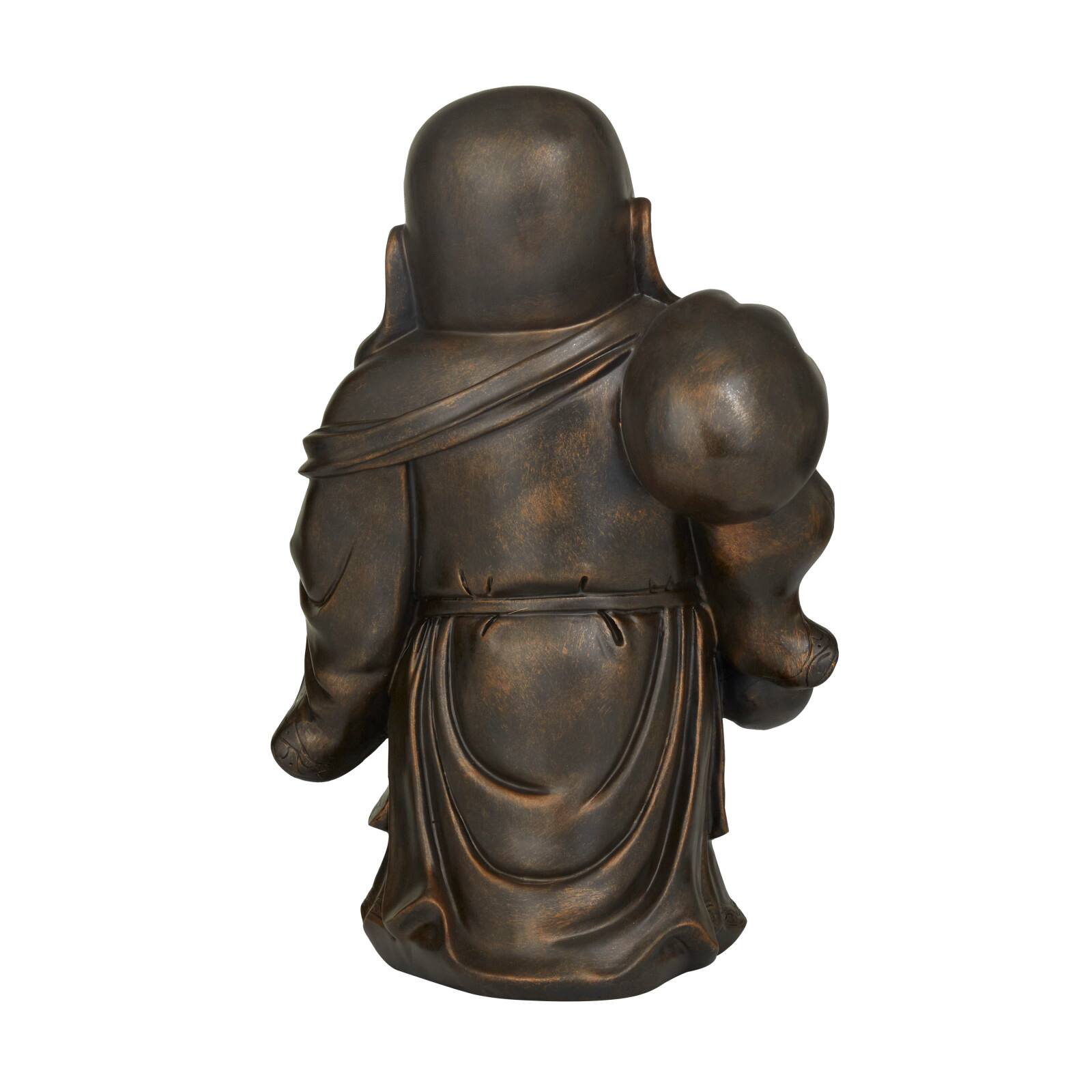 Copper Polystone Bohemian Sculpture, Set of 17" x 11" x 8"