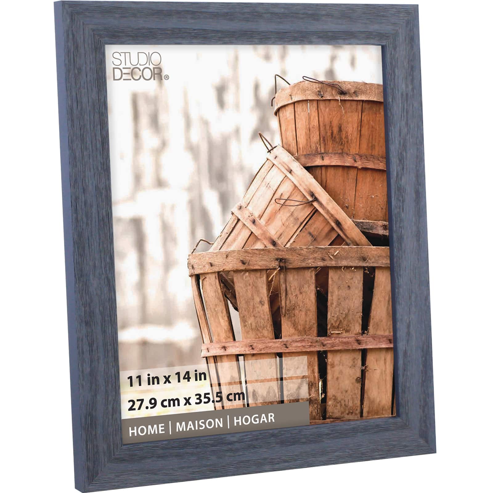 8 Pack: Distressed Blue Frame