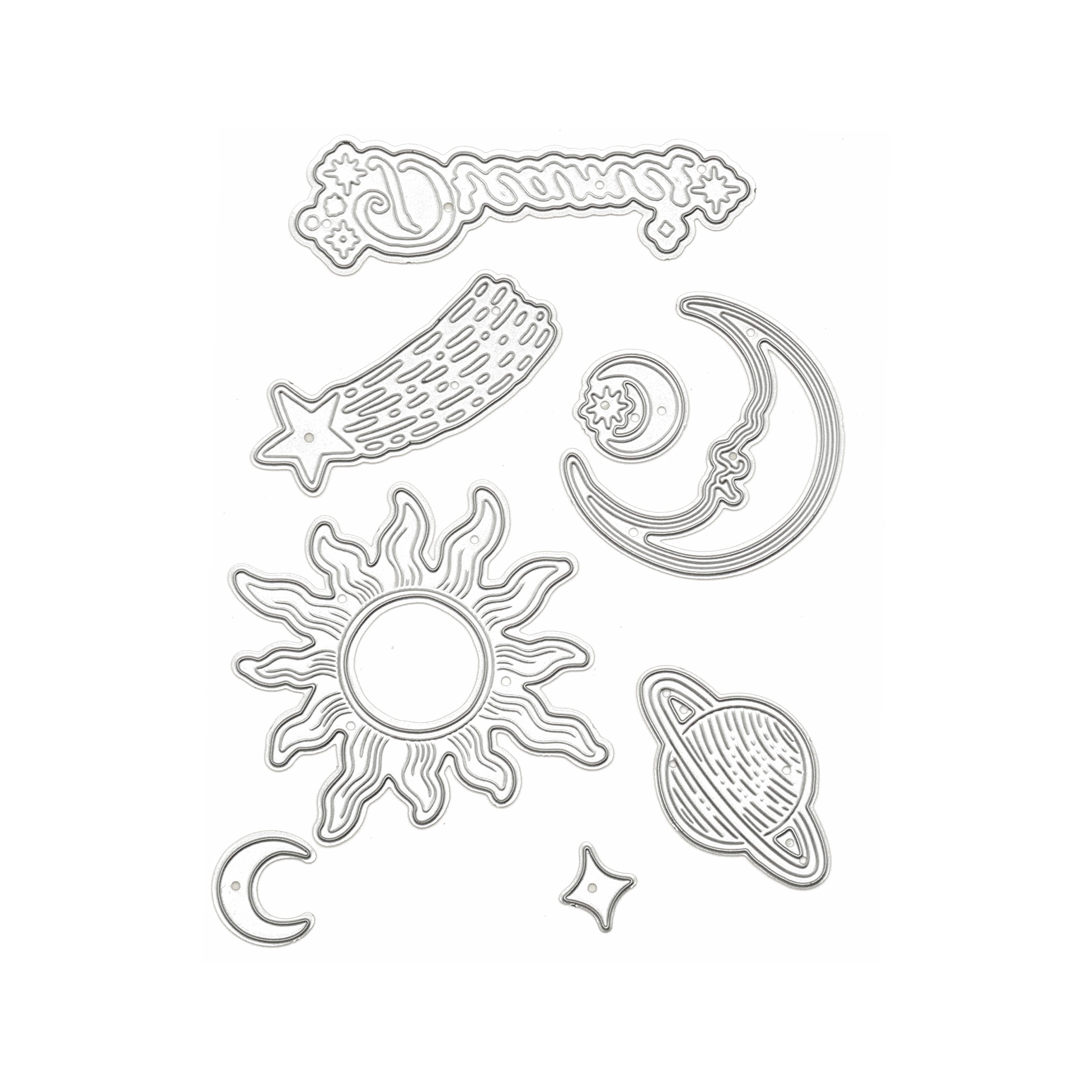 6 Pack: Celestial Cutting Die Set by Recollections™