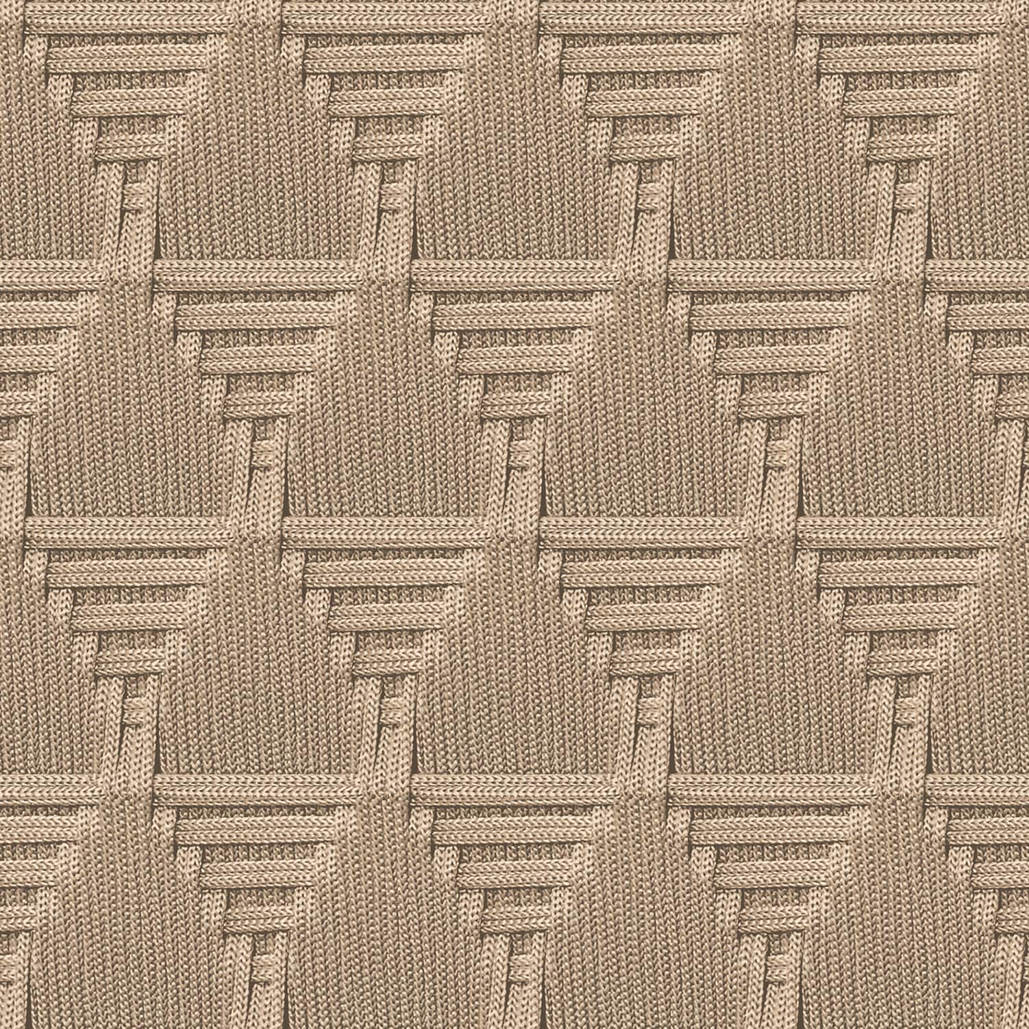 Designs Direct Rope Weave Diamond Wallpaper