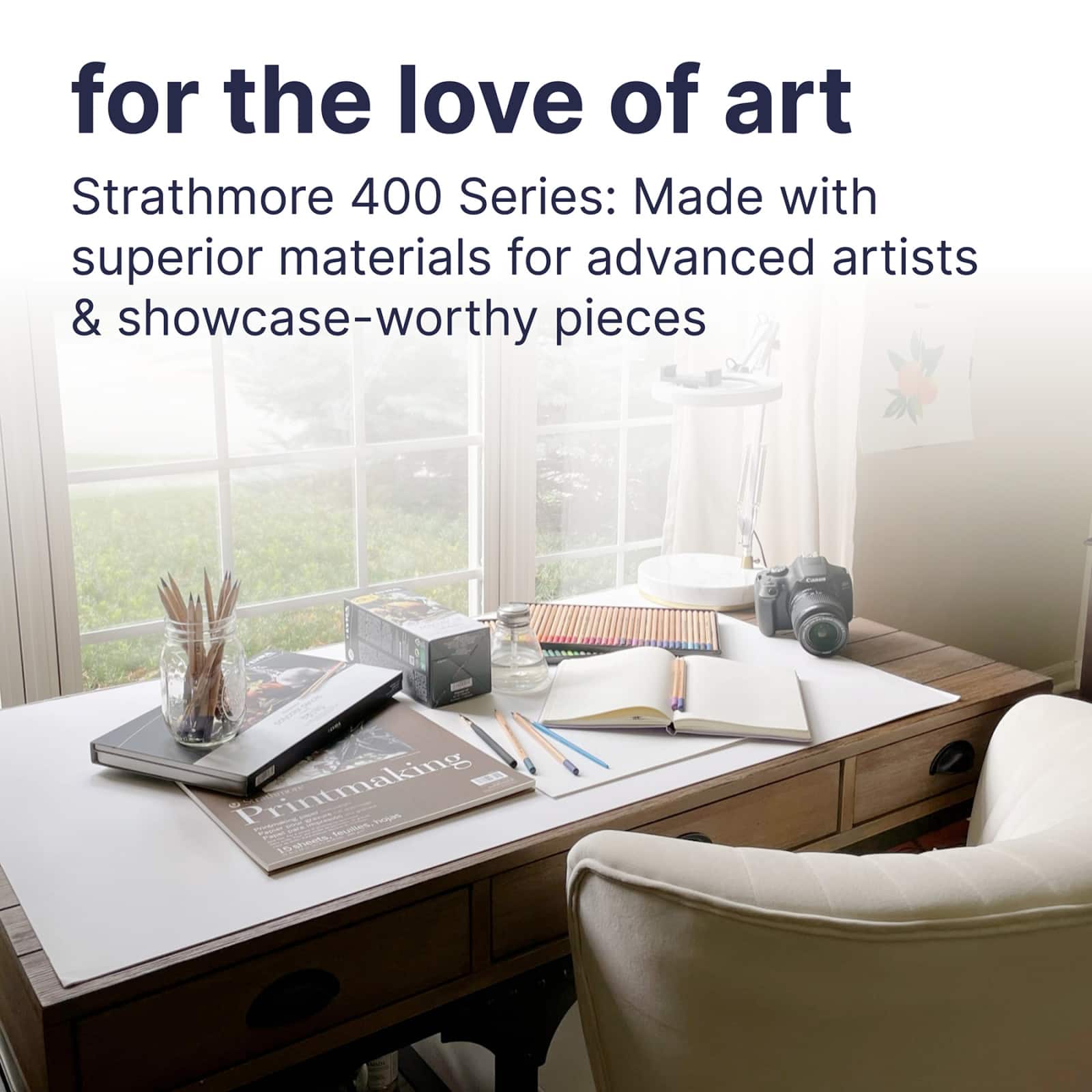 Strathmore Recycled Paper Pad, 400 Series, 100 Sheets, 9" x 12"