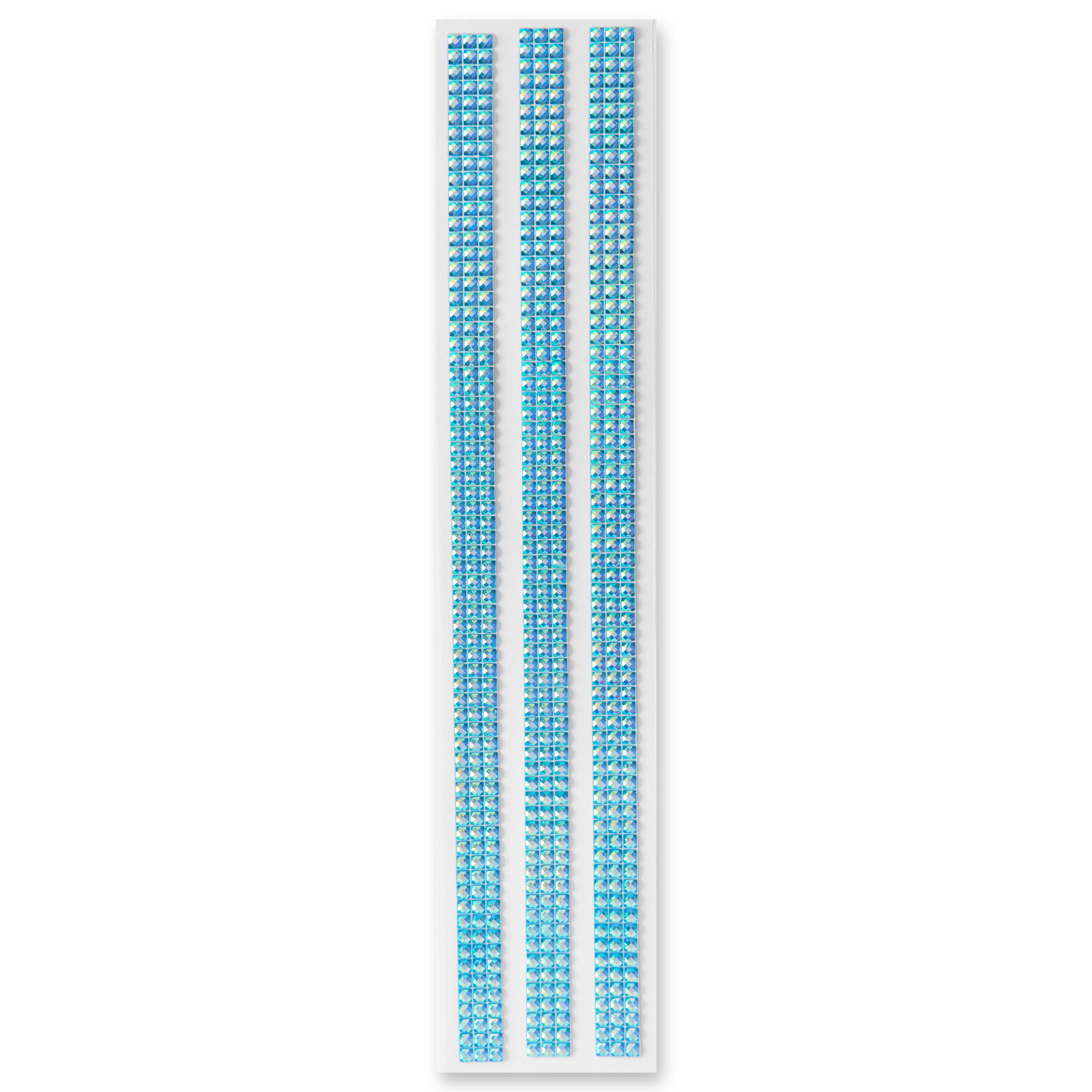 12 Packs: 3 ct. (36 total) Iridescent Mermaid Bling Strip Stickers by Recollections™