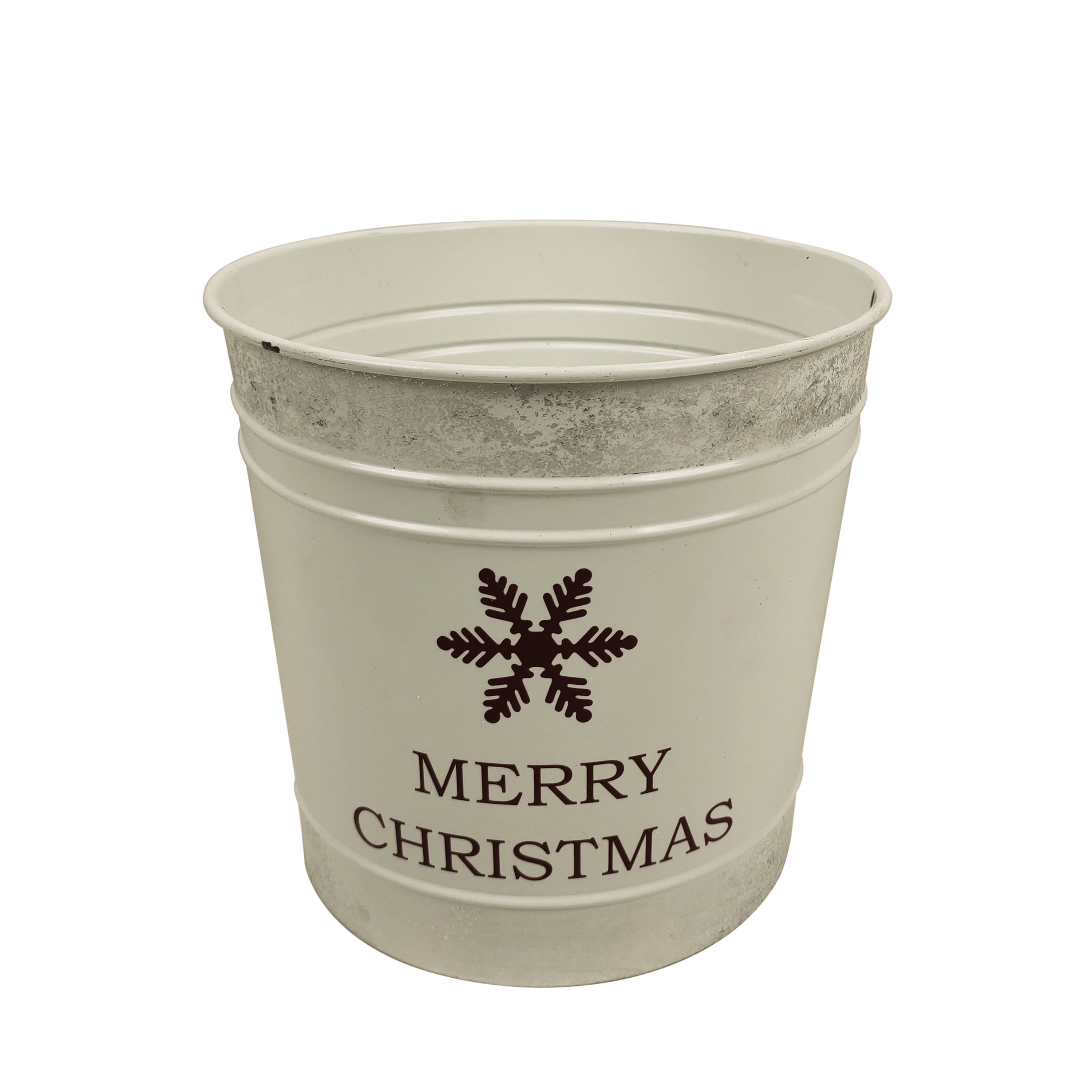 4.5ft. Pre-Lit Potted Pine Artificial Christmas Tree