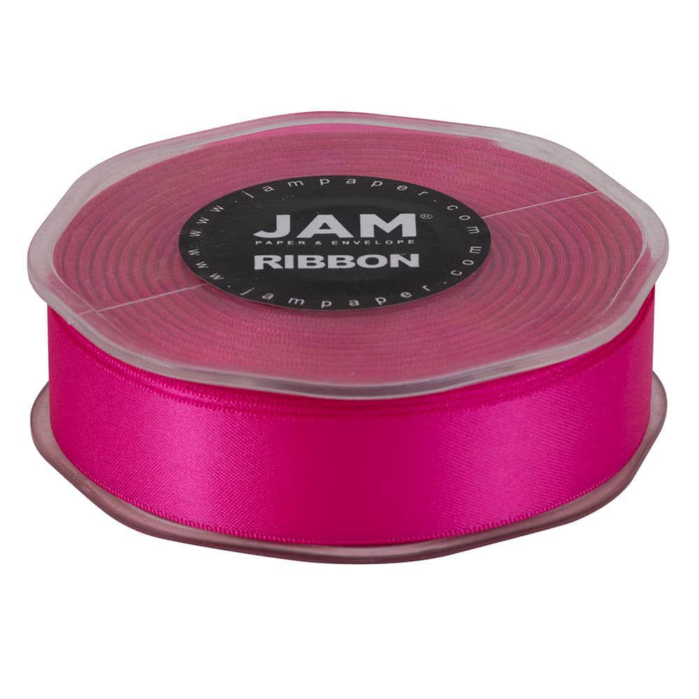 JAM Paper 7/8" x 25yd. Double Face Satin Ribbon