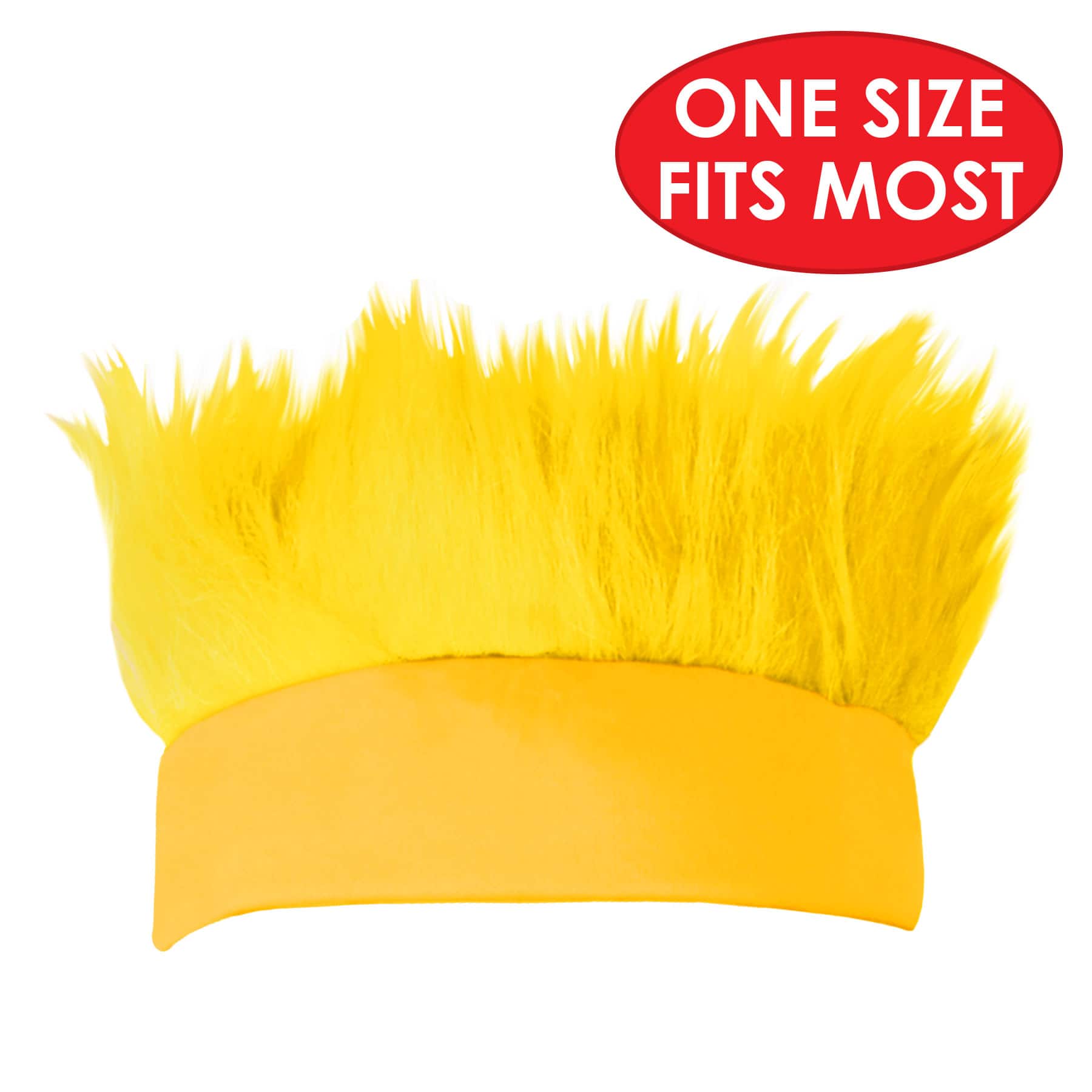 Beistle Yellow Hairy Headbands, 2ct.
