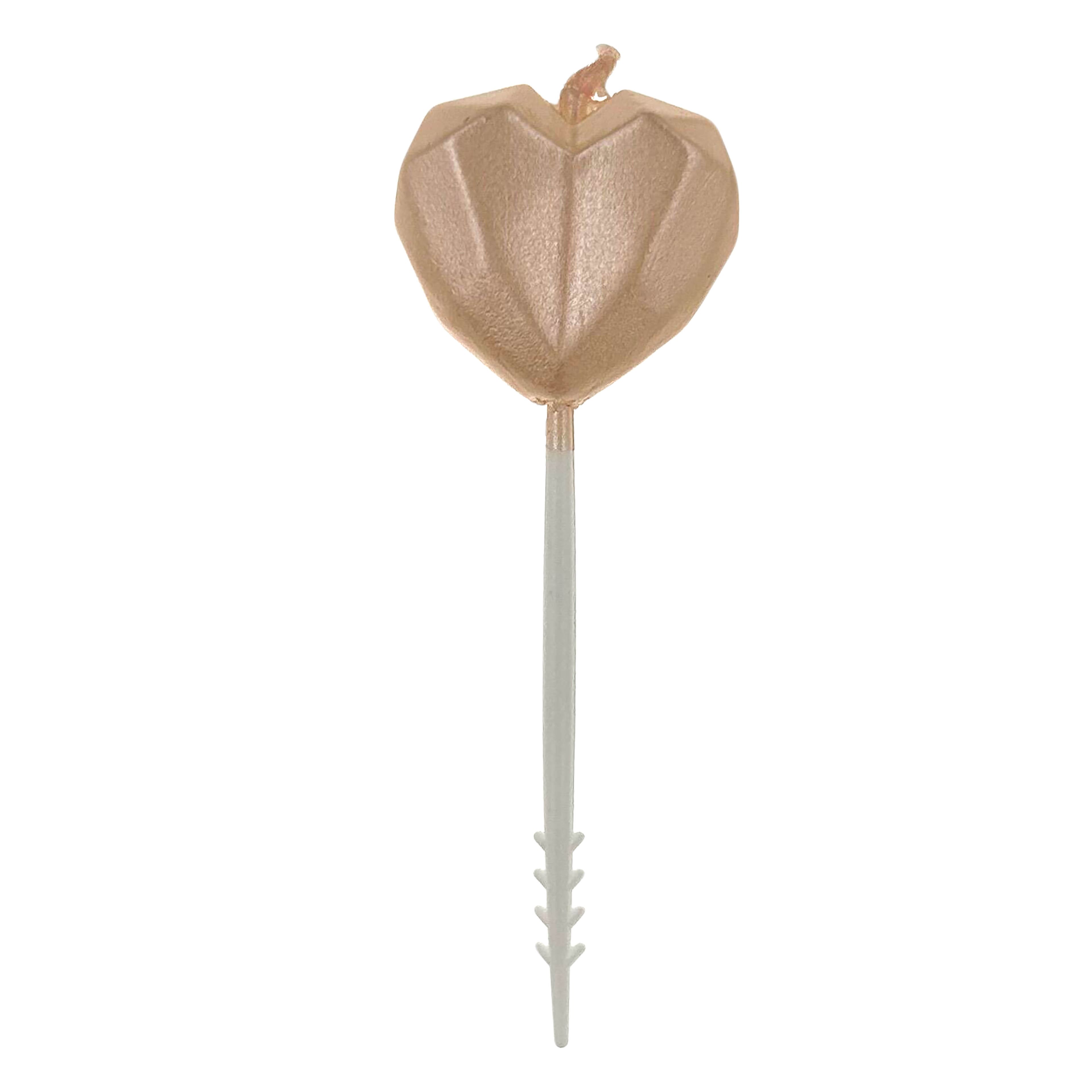 Geometric Heart Candle Set by Celebrate It™