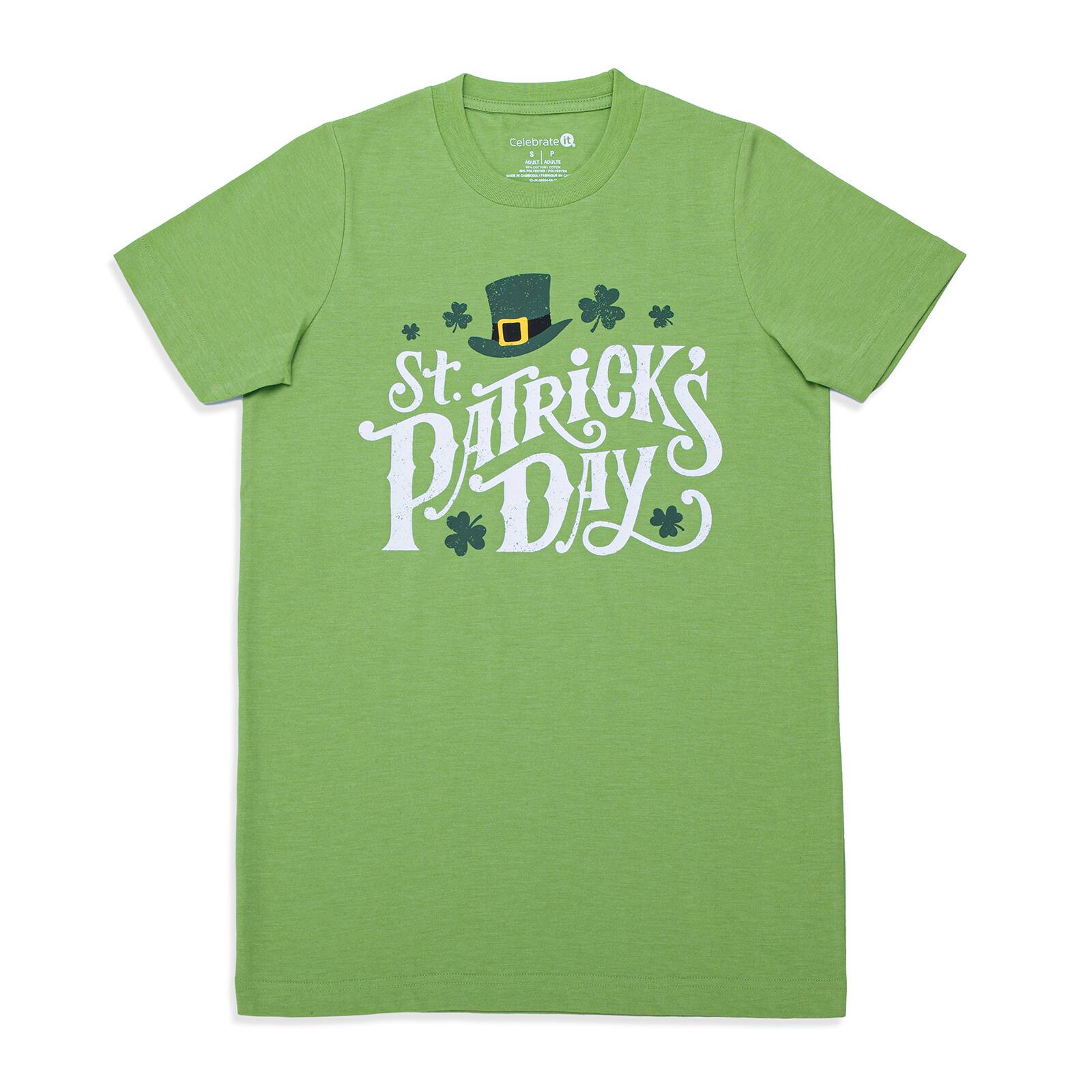St. Patrick's Day Adult T-Shirt by Celebrate It