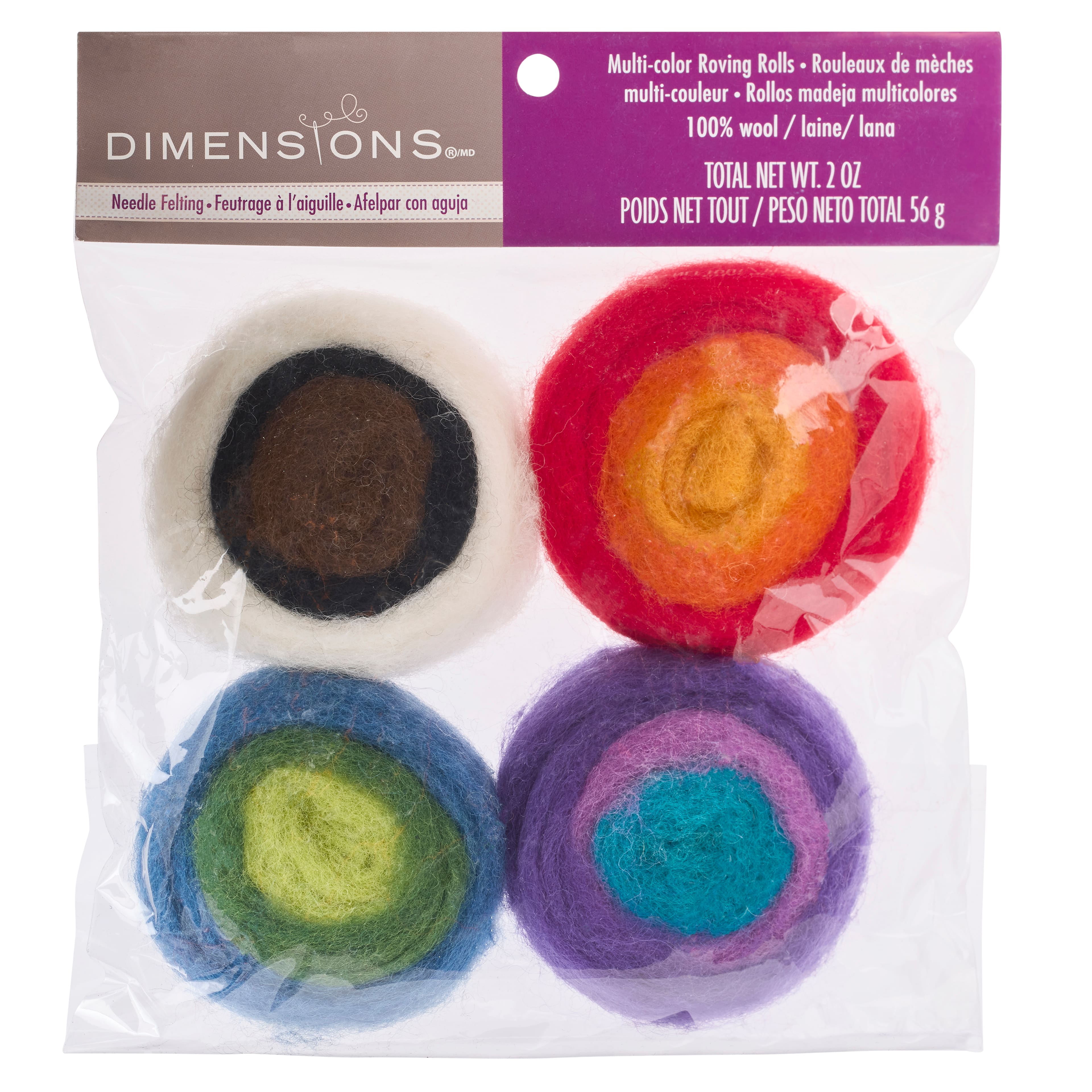 Dimensions® Brilliant Color Roving Rolls