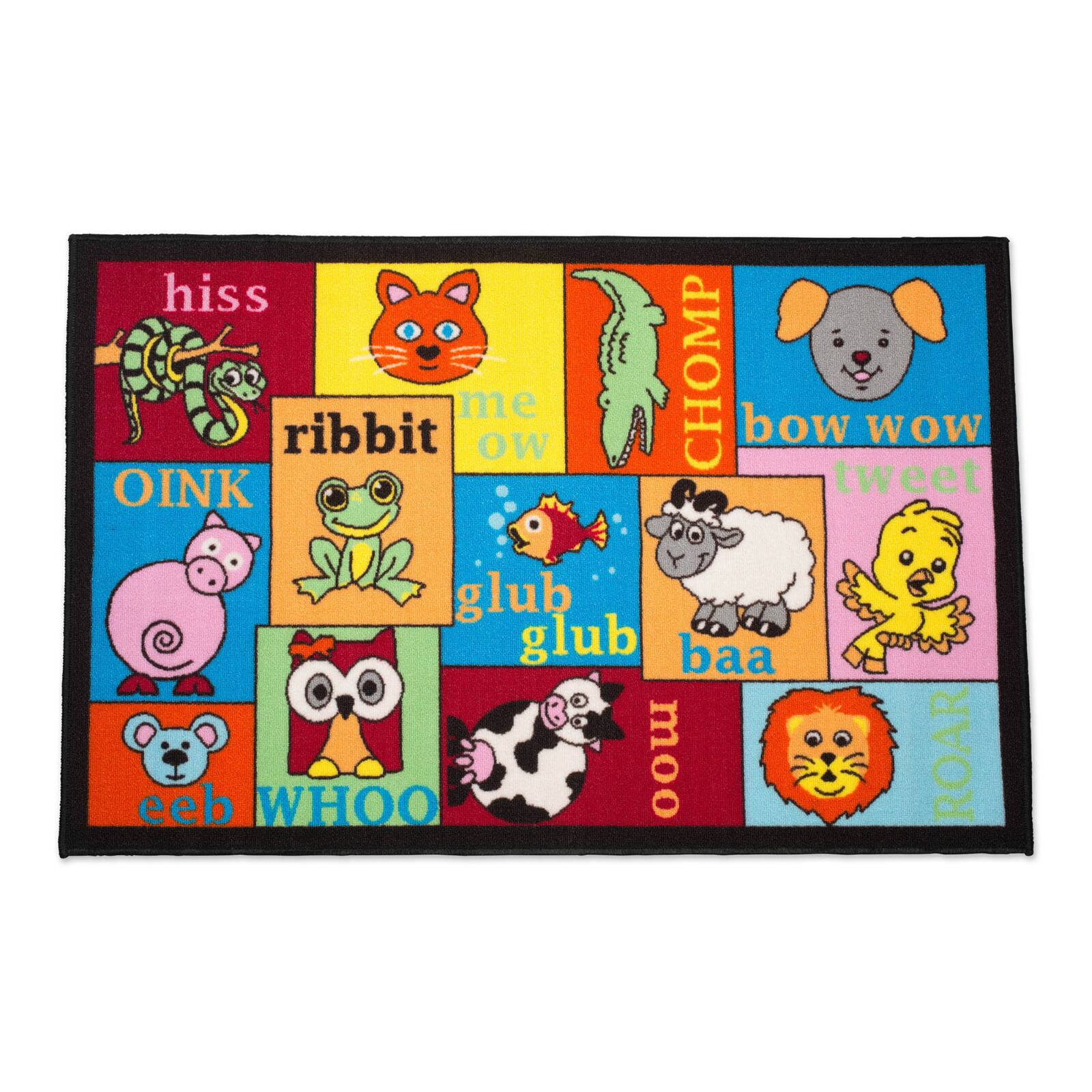 DII® Animal Sounds Juvenile Rug, 2.5ft. x 4ft.