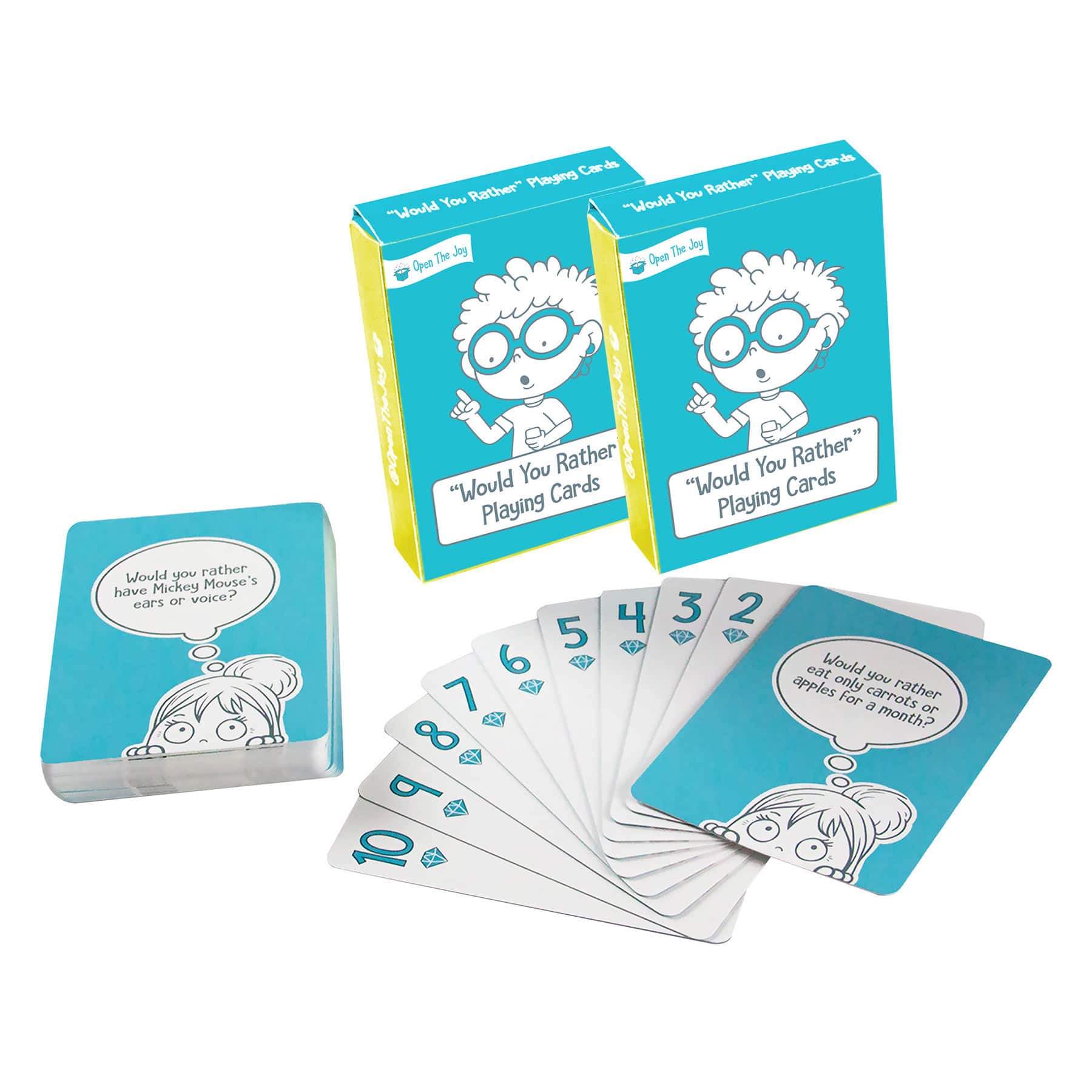 Would You Rather Playing Card Packs, 2ct. By Open The Joy | Michaels®