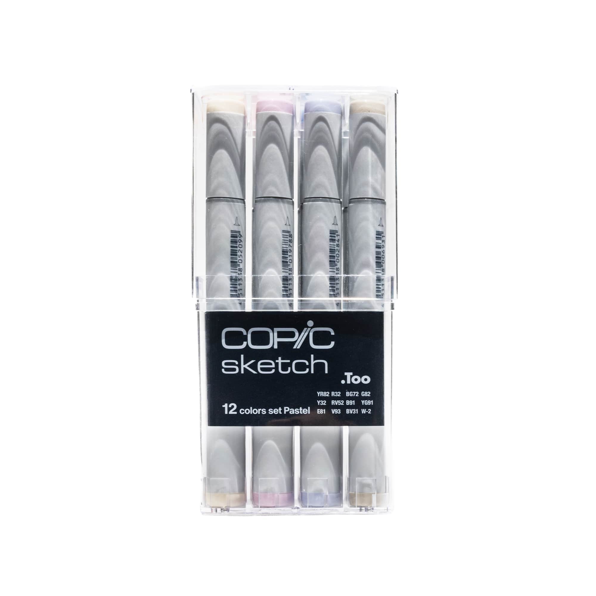 Copic® 12 Color Pastel Sketch Marker Set