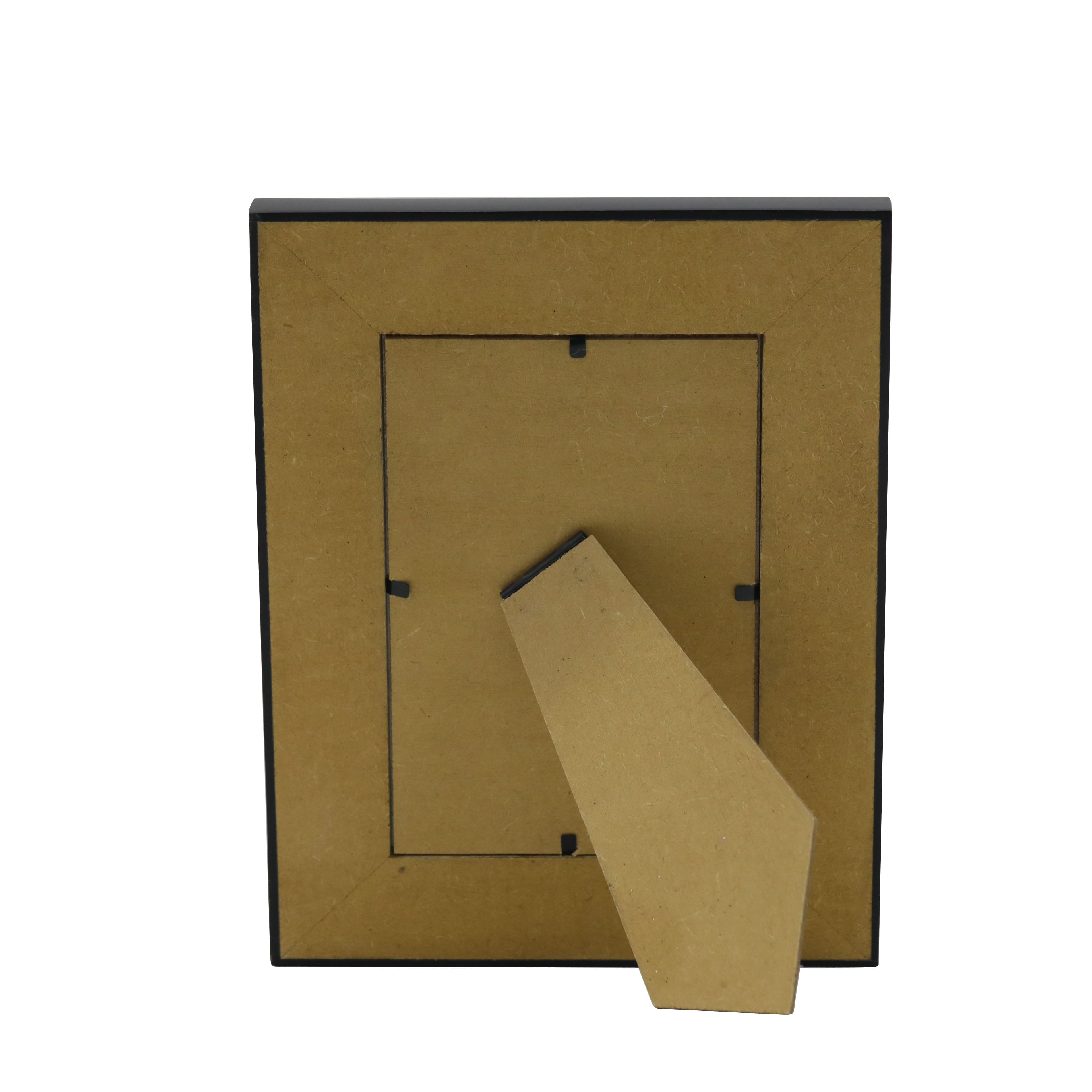4" x 6" Dark Brown with Black Trim Tabletop Frame by Ashland®