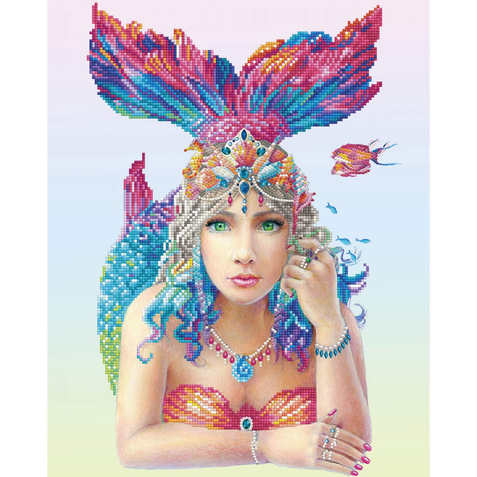 Diamond Dotz® Advanced Mystic Mermaid Diamond Painting Kit