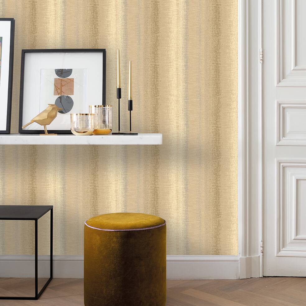 Designs Direct Woven Gradient Stripe Wallpaper