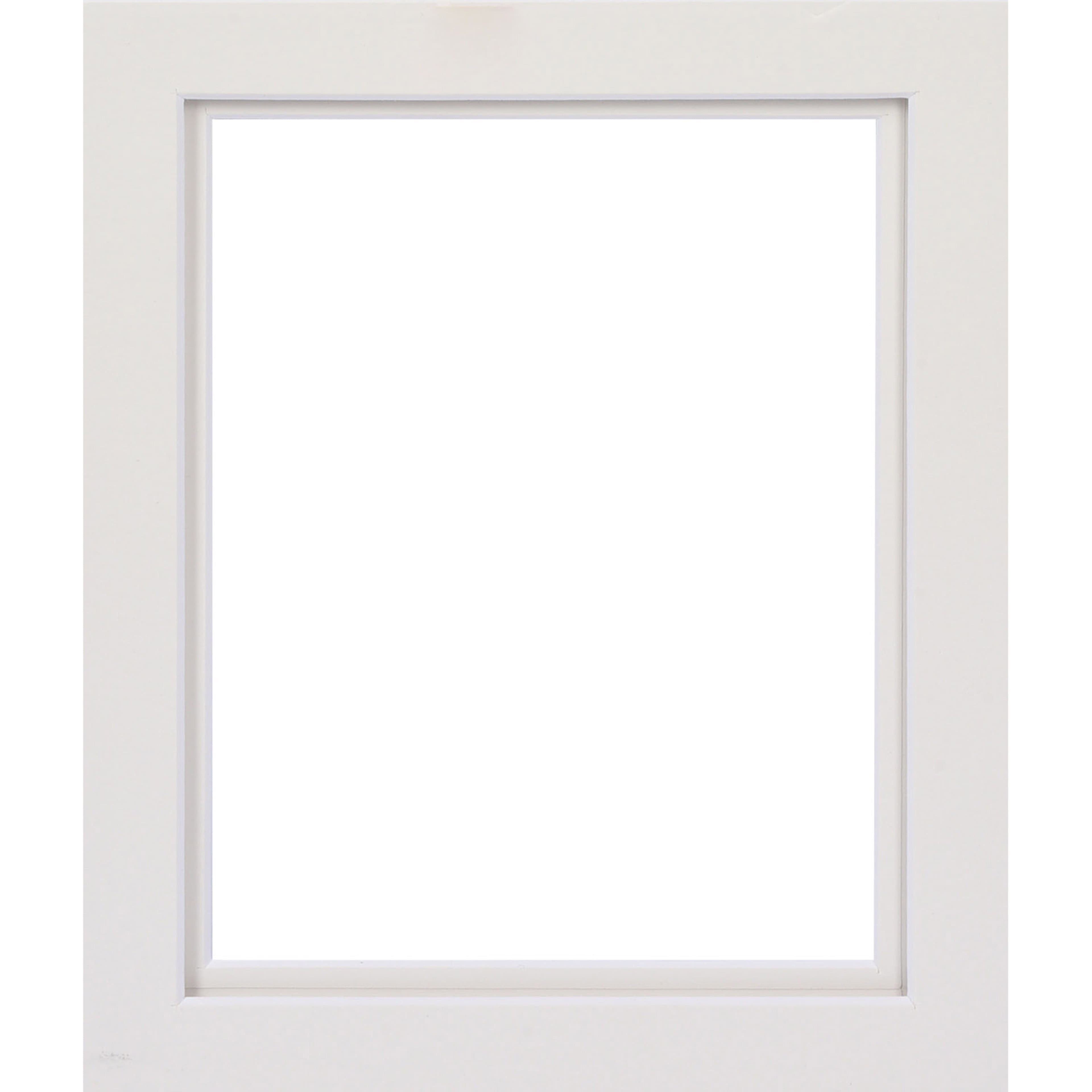 8" x 10" Ivory Double Raised Mat by Studio Décor®, 6" x 8" Opening Size