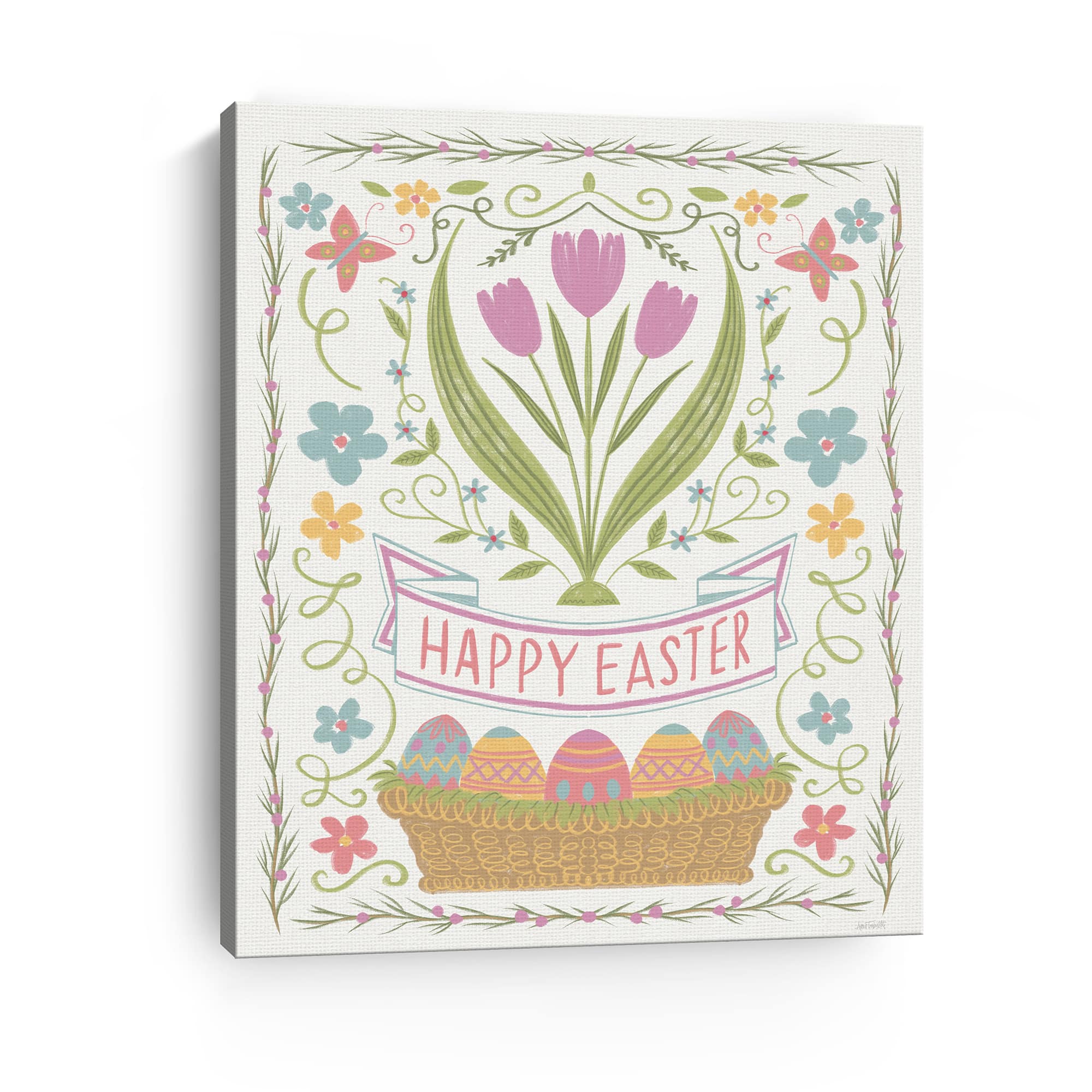 Lumaprints Easter Greetings II Canvas Giclée Art