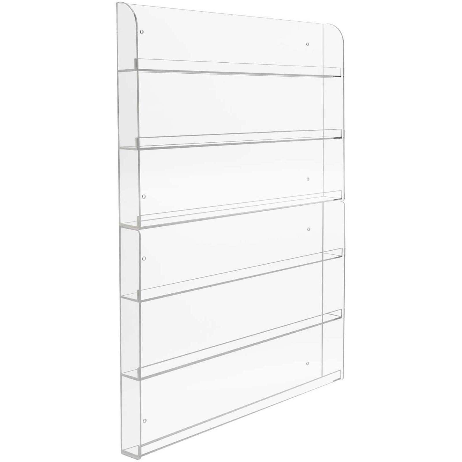 Sorbus Nail Polish Wall Rack Display Holder