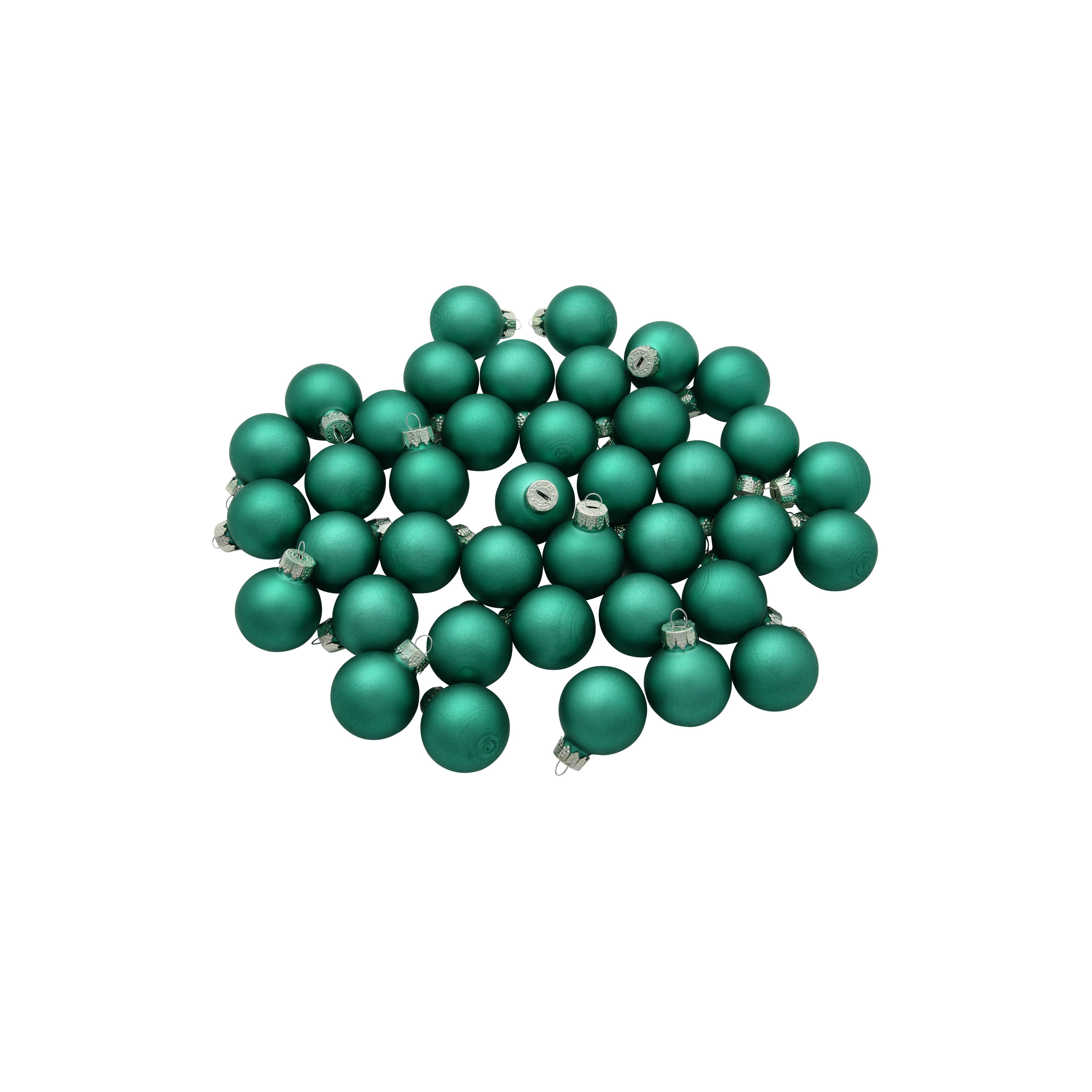 Whitehurst 40ct. 1.25" Matte Glass Ball Ornaments
