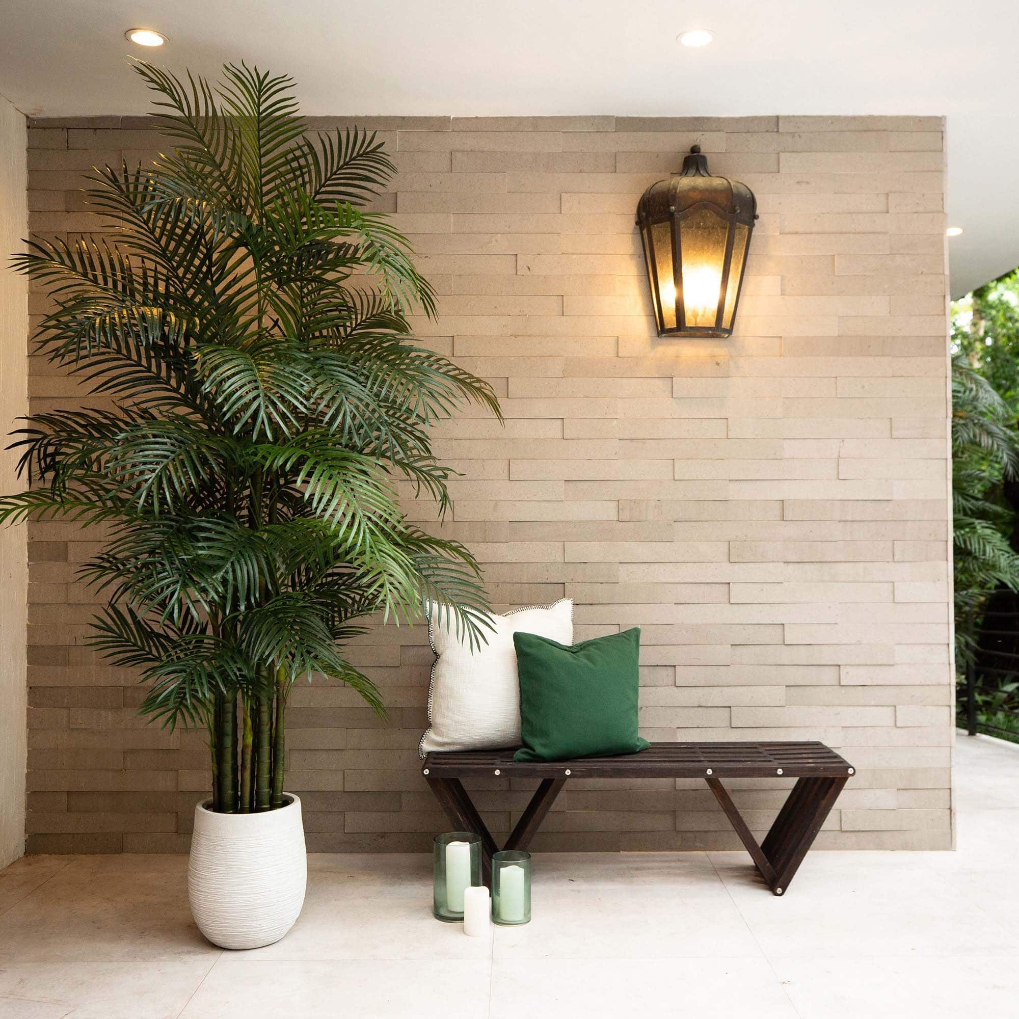 8ft. UV Resistant Areca Palm Tree