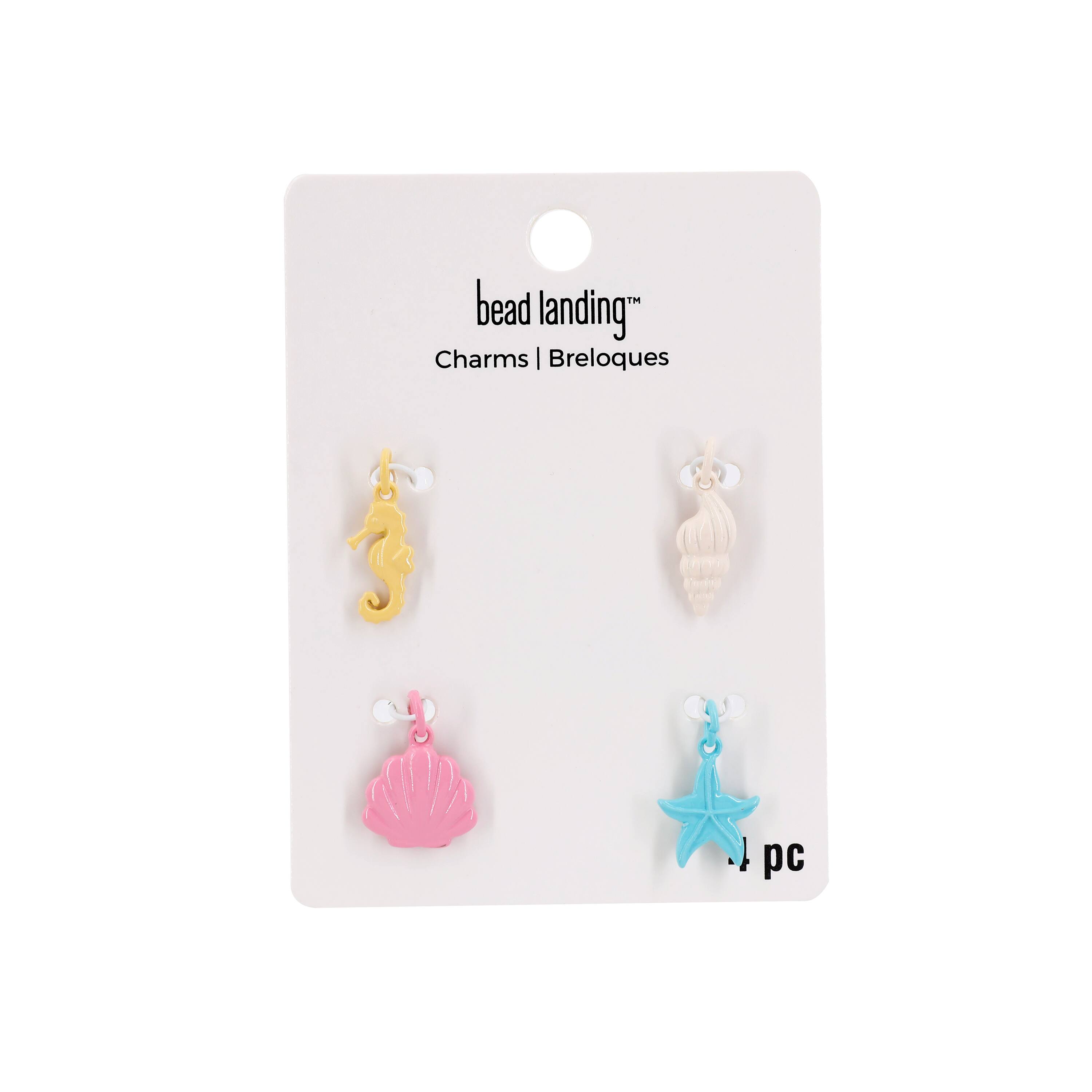 Pastel Metal Sea Life Charm Set by Bead Landing™