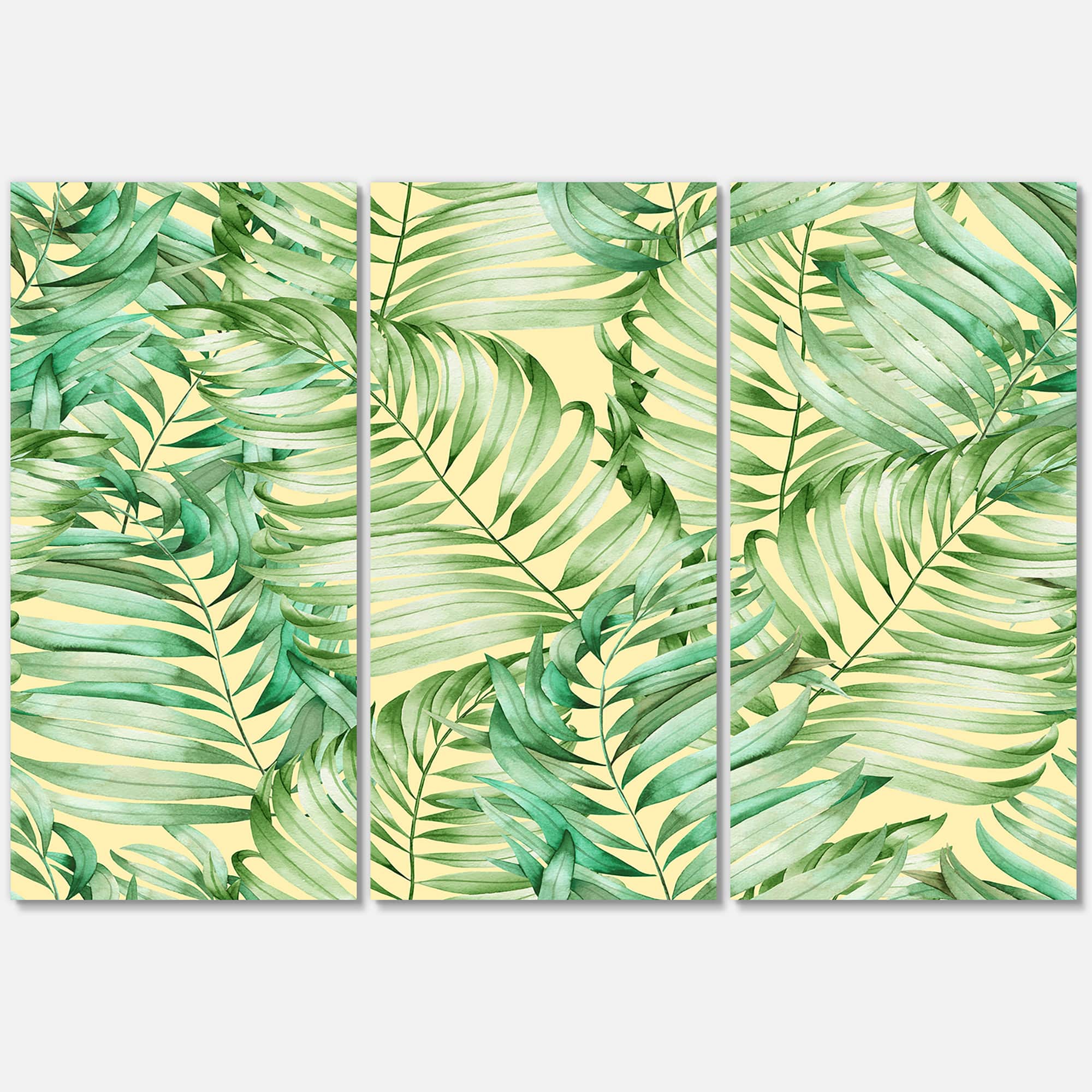 Designart - Tropical Leaves of Monstera