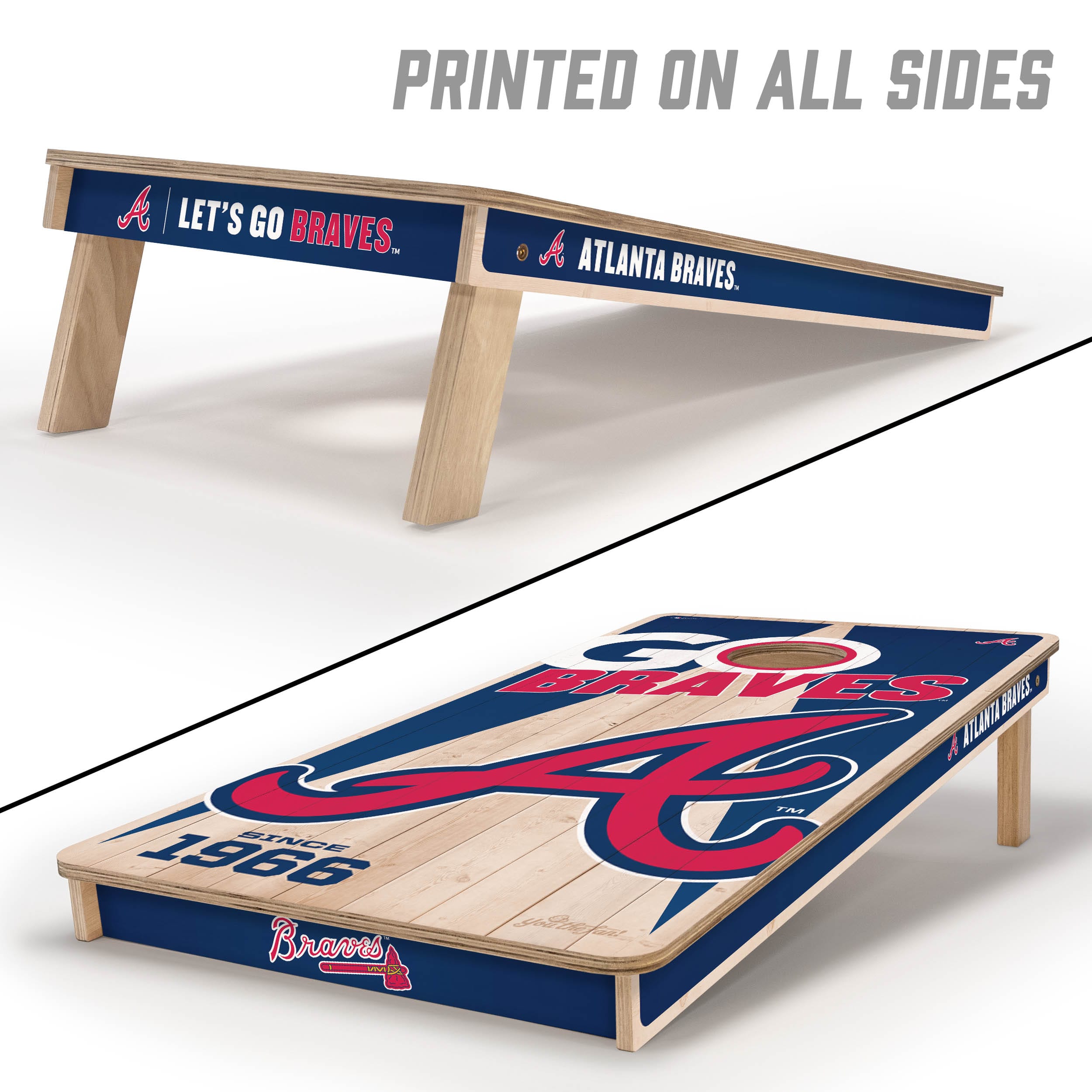 MLB 2ft. x 4ft. Cornhole Game