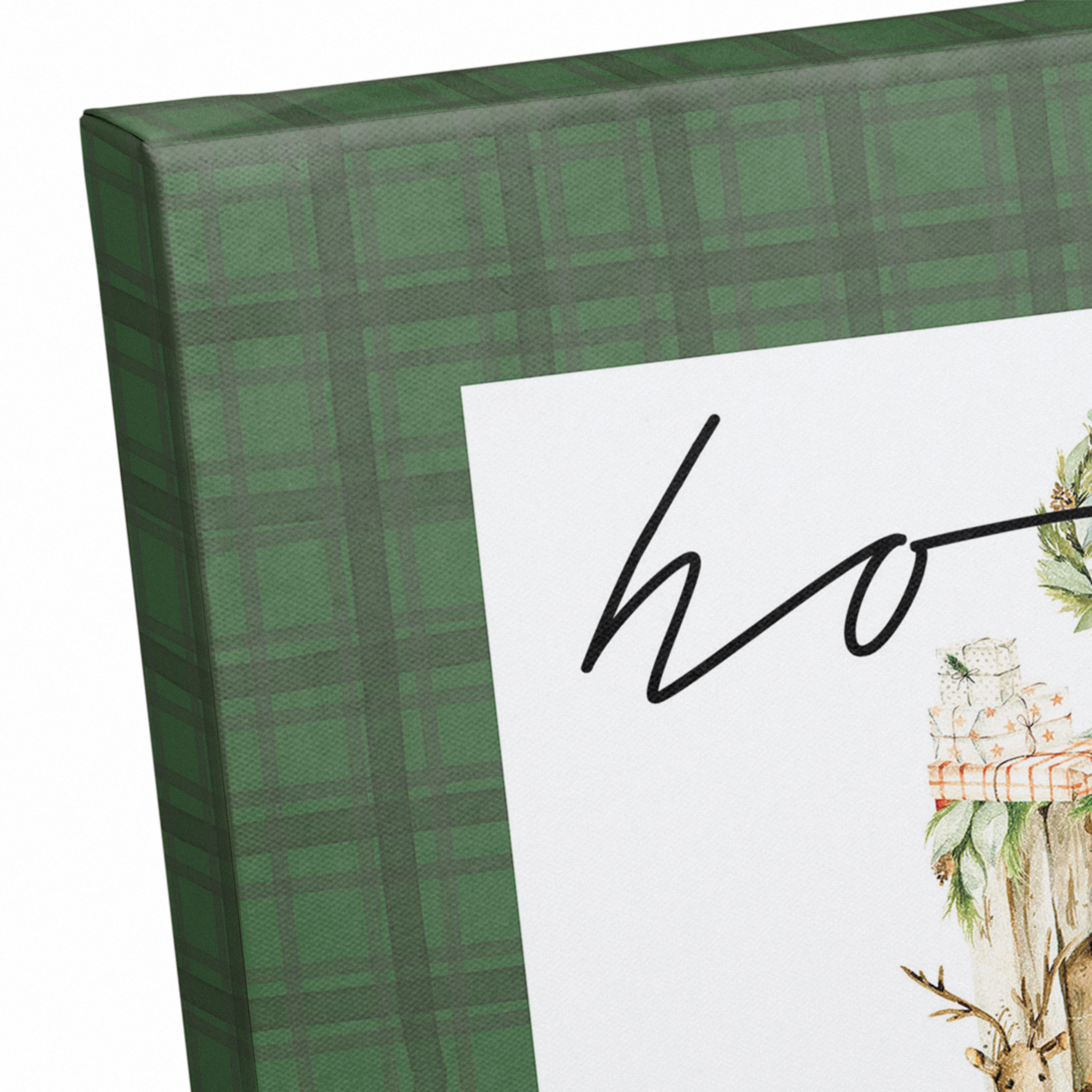 Home For Christmas Quilt Canvas Wall Art