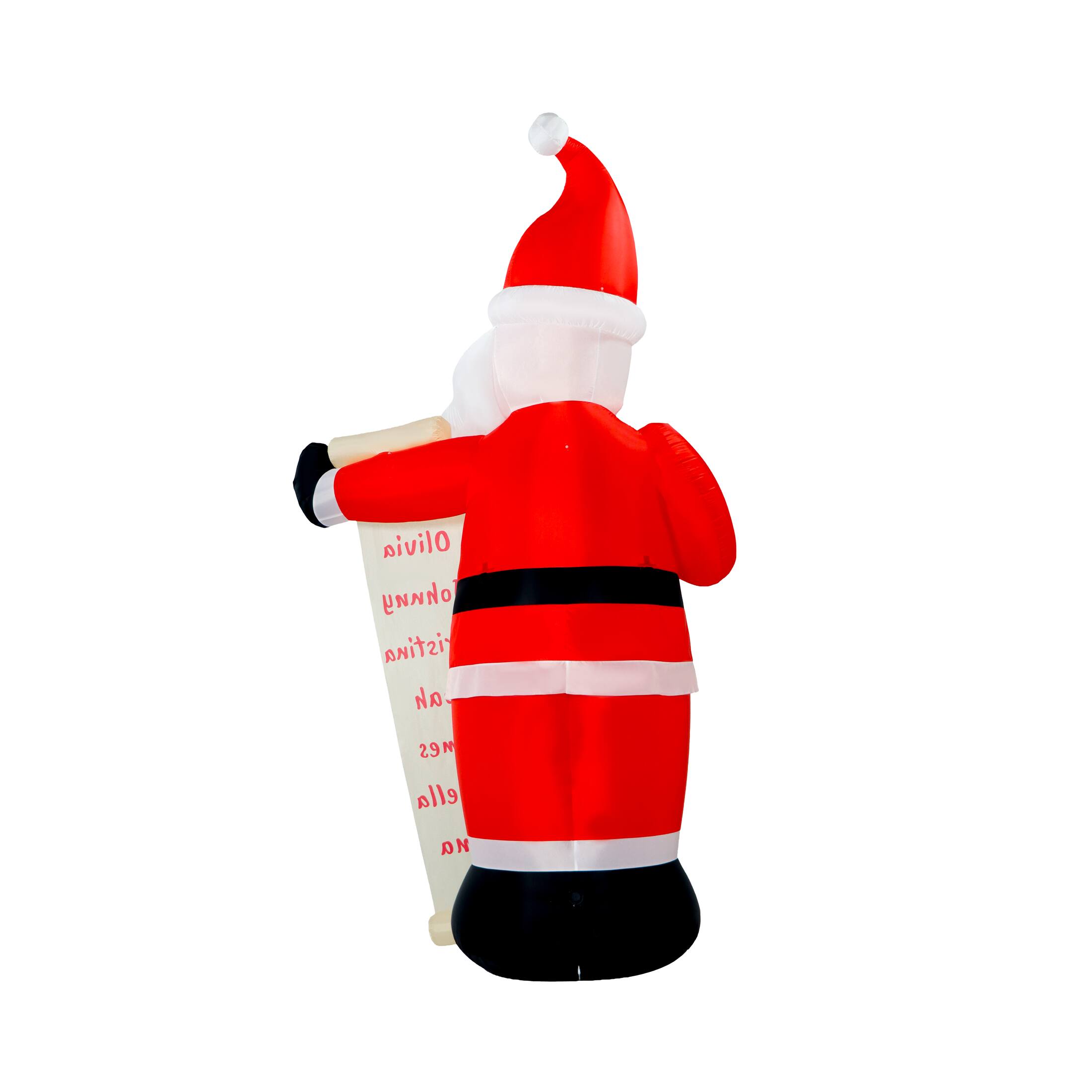 A Holiday Company 15ft. Inflatable Santa with List