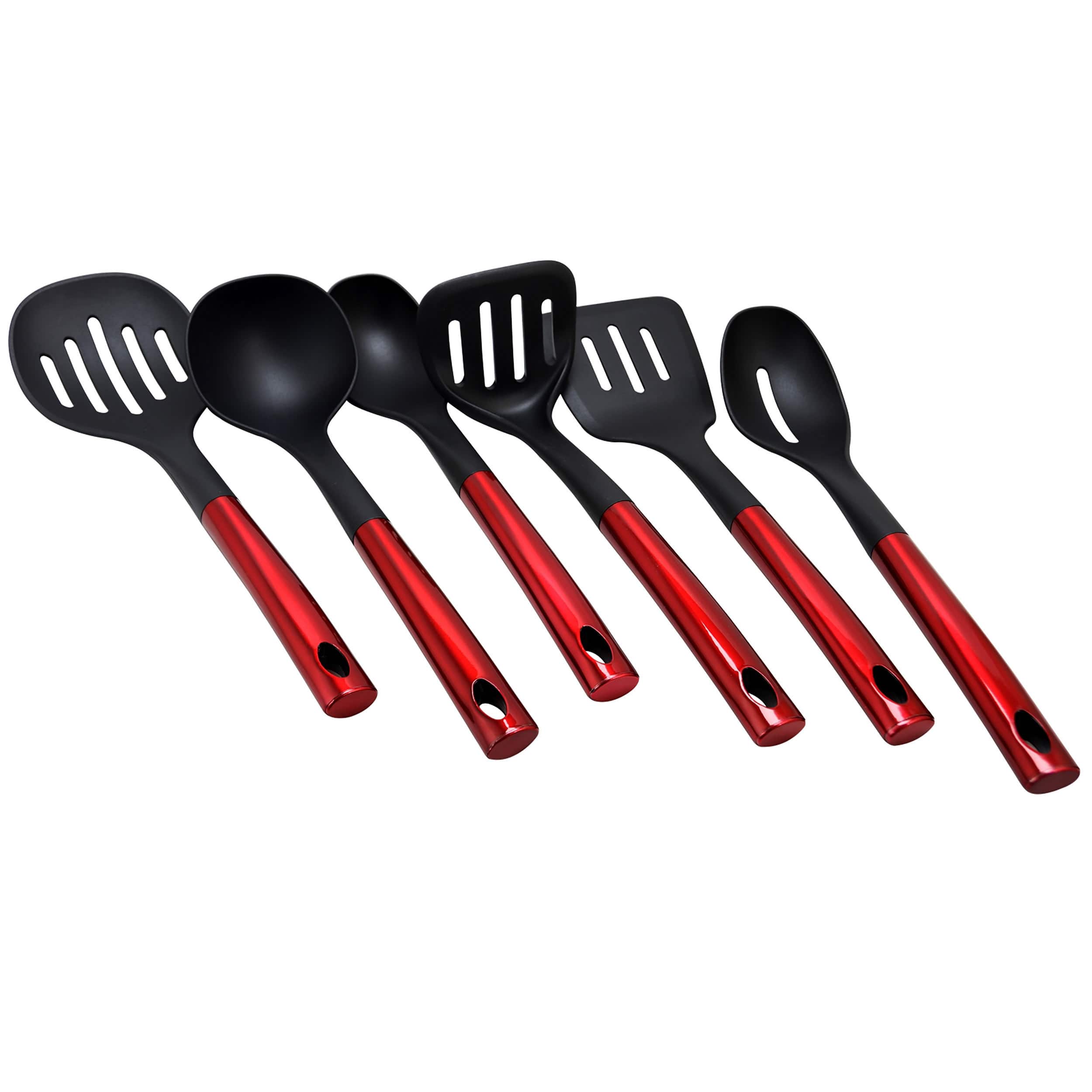 Better Chef Red Nylon Kitchen Utensil Set, 6ct.