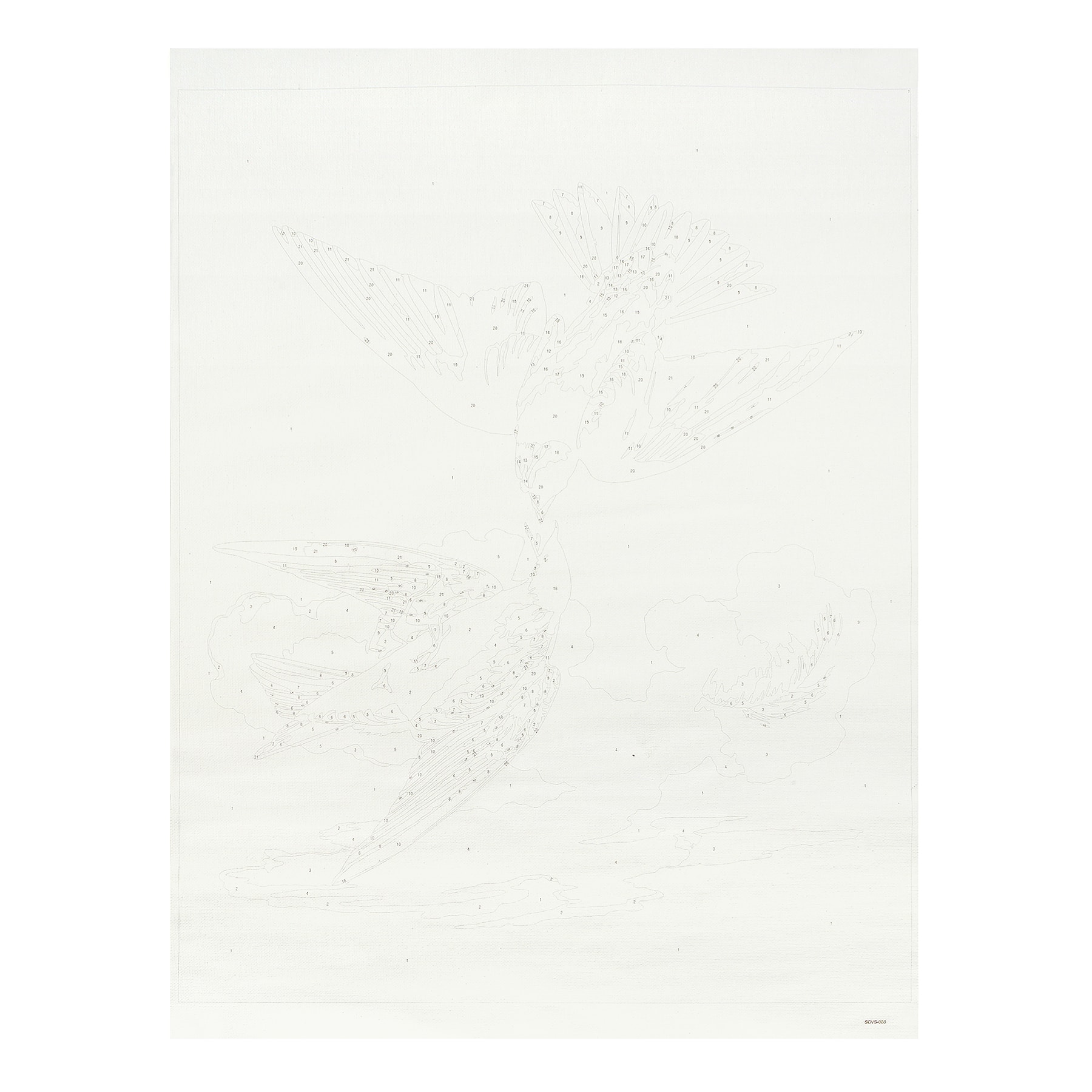 16" x 20" Swallows Paint-by-Number Kit by Artist's Loft®