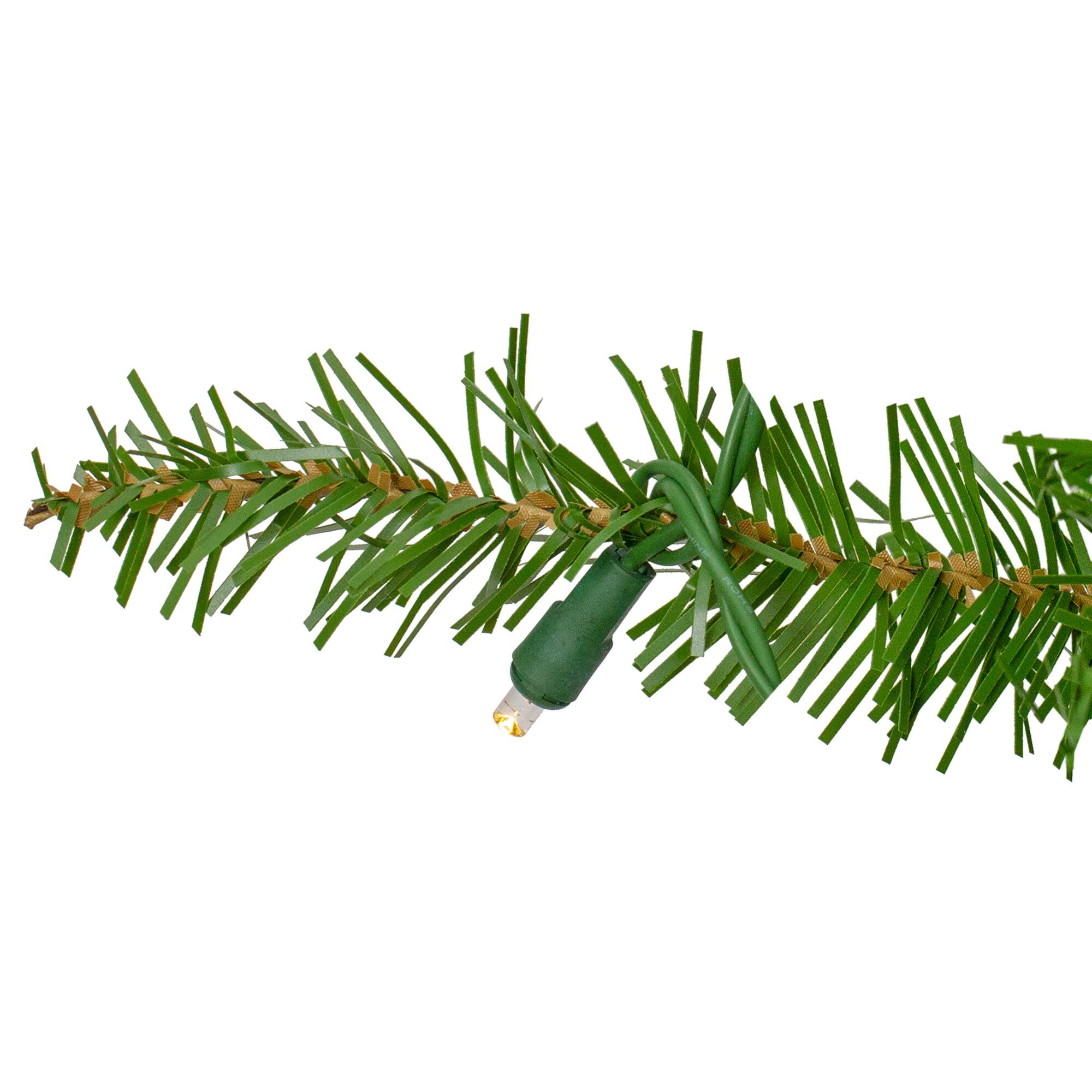 36" LED Northern Pine Artificial Christmas Wreath