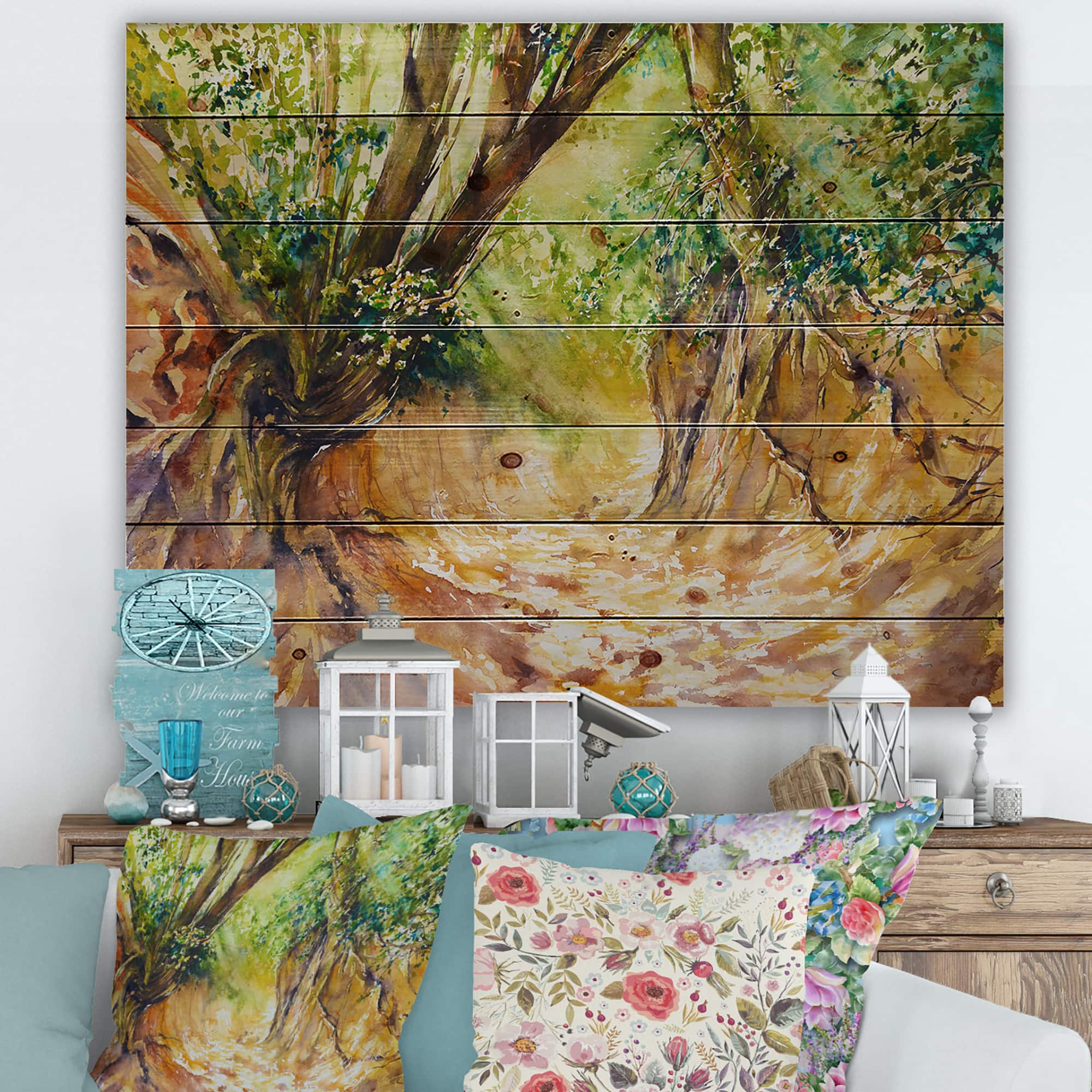 Designart - Little Forest Road